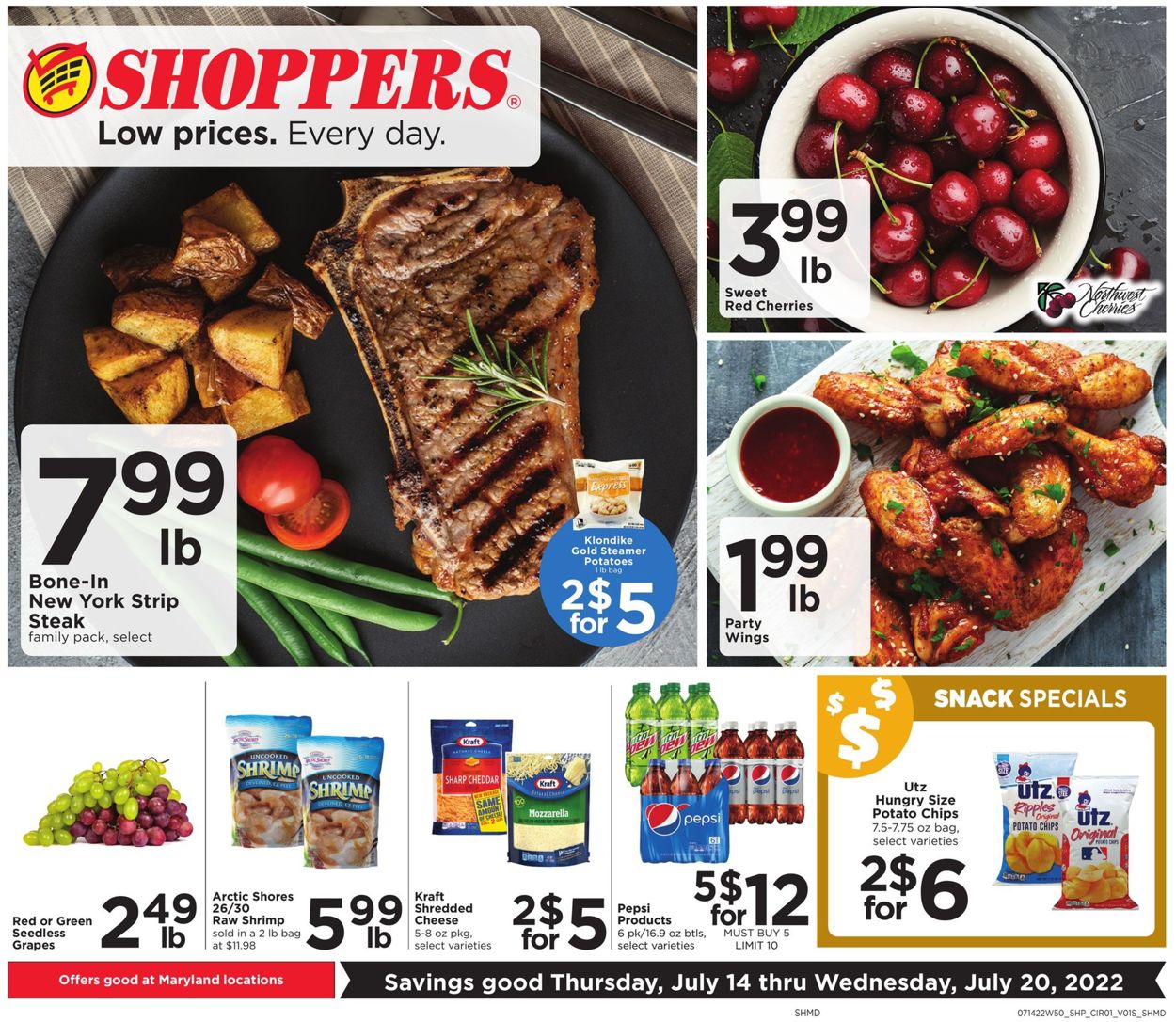 Shoppers Food & Pharmacy Weekly Ad Circular - valid 07/14-07/20/2022