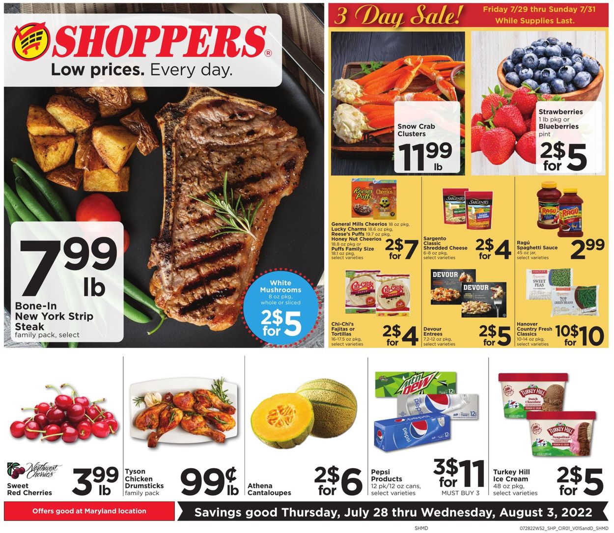Shoppers Food & Pharmacy Weekly Ad Circular - valid 07/28-08/03/2022