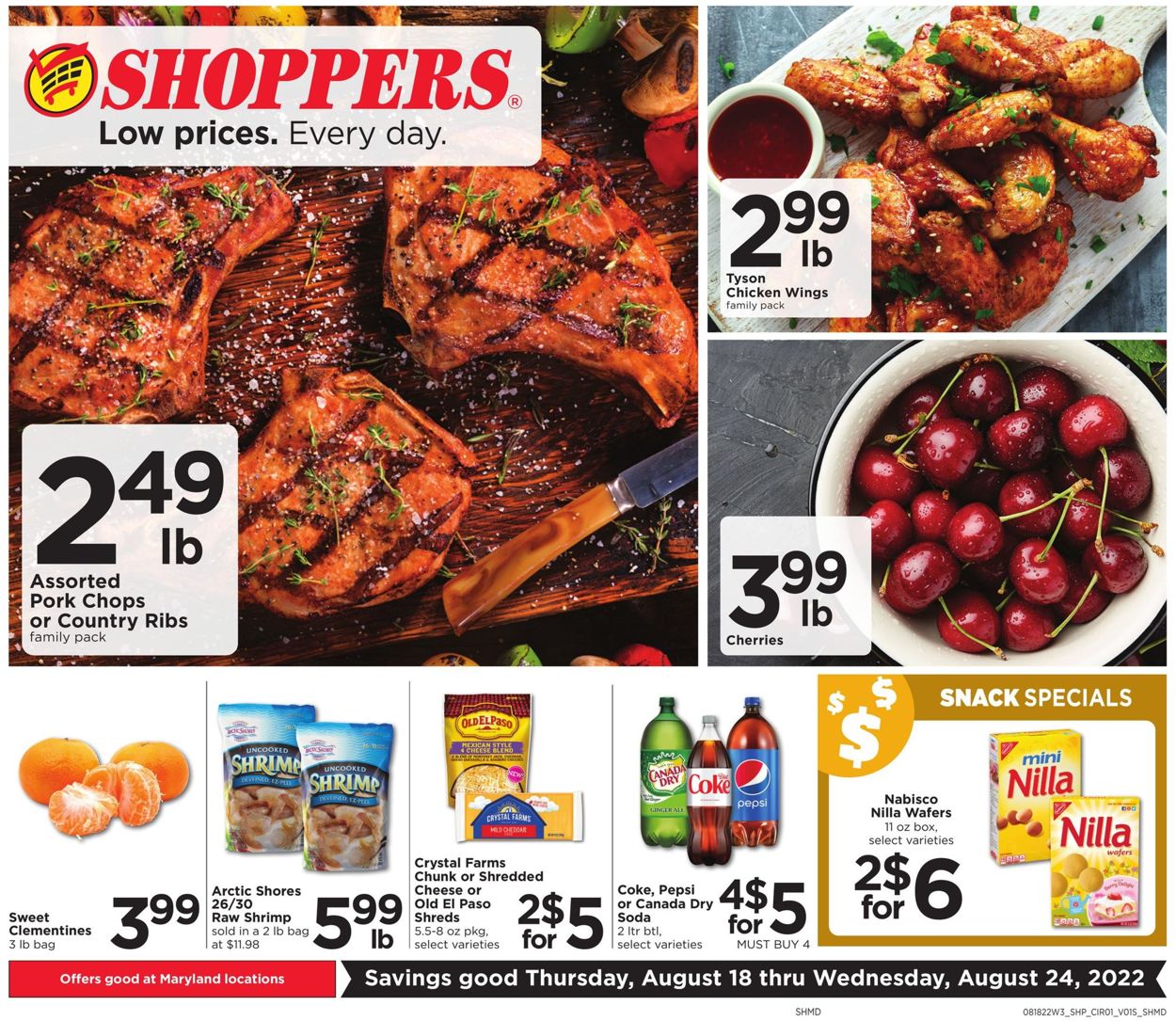 Shoppers Food & Pharmacy Weekly Ad Circular - valid 08/18-08/24/2022