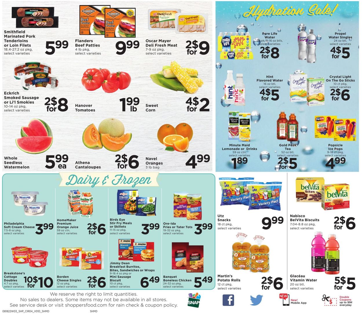 Shoppers Food & Pharmacy Weekly Ad Circular - valid 08/18-08/24/2022 (Page 4)