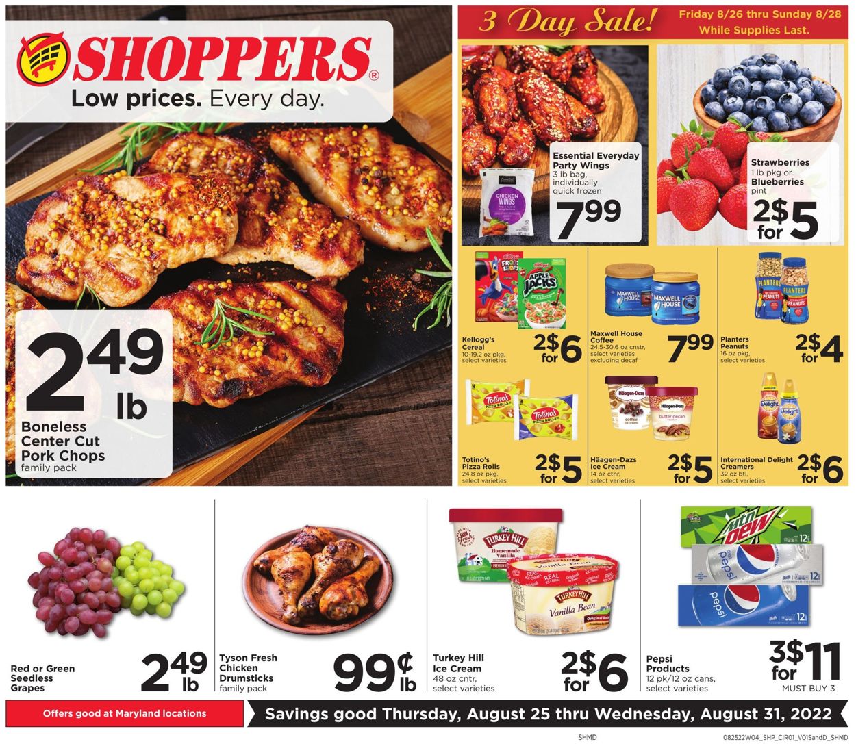Shoppers Food & Pharmacy Weekly Ad Circular - valid 08/25-08/31/2022