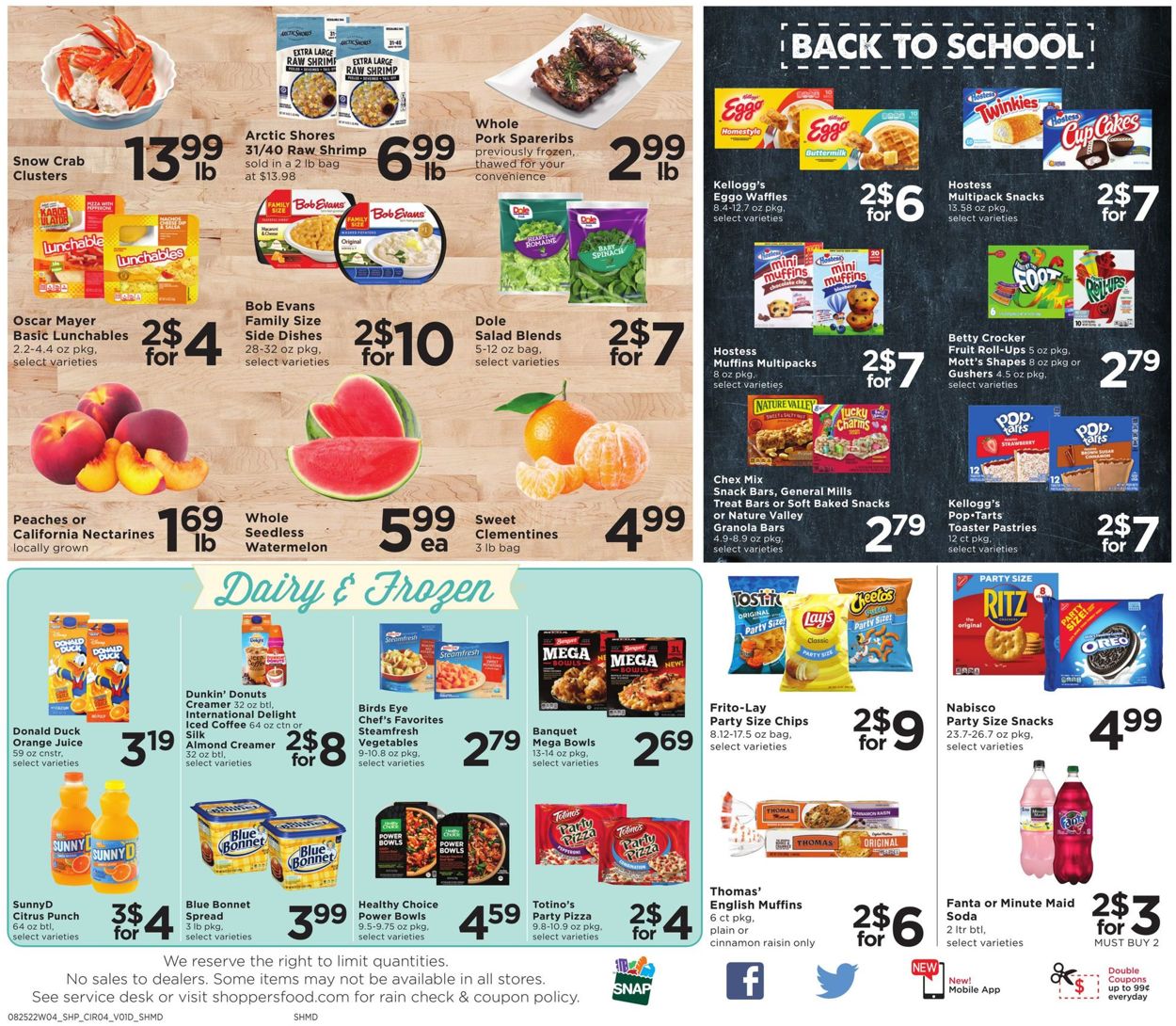 Shoppers Food & Pharmacy Weekly Ad Circular - valid 08/25-08/31/2022 (Page 4)