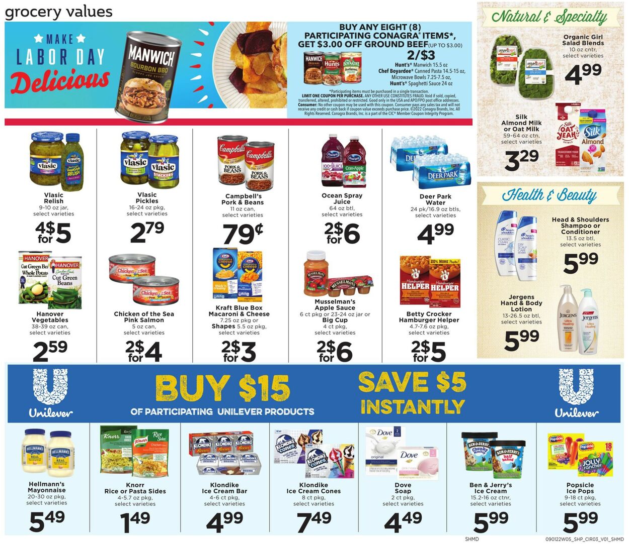Shoppers Food & Pharmacy Weekly Ad Circular - valid 09/01-09/07/2022 (Page 3)