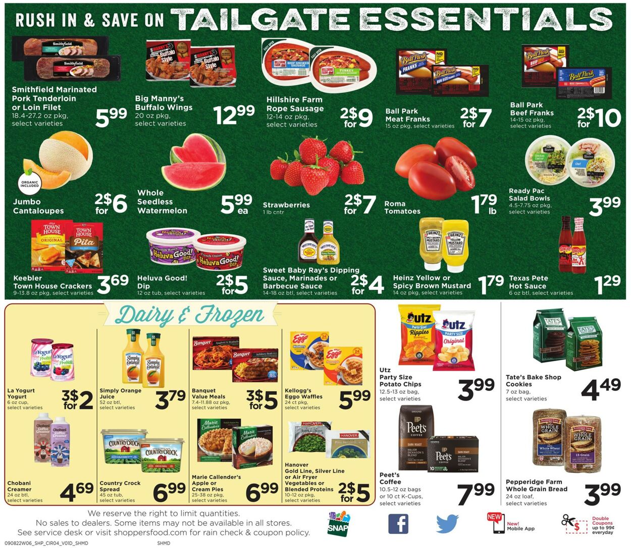 Shoppers Food & Pharmacy Weekly Ad Circular - valid 09/08-09/14/2022 (Page 4)