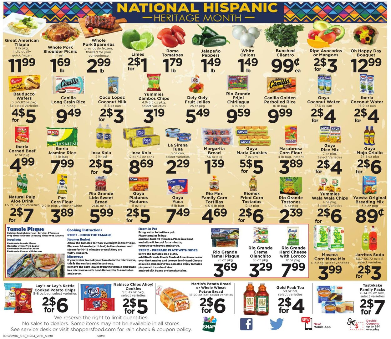Shoppers Food & Pharmacy Weekly Ad Circular - valid 09/15-09/21/2022 (Page 4)