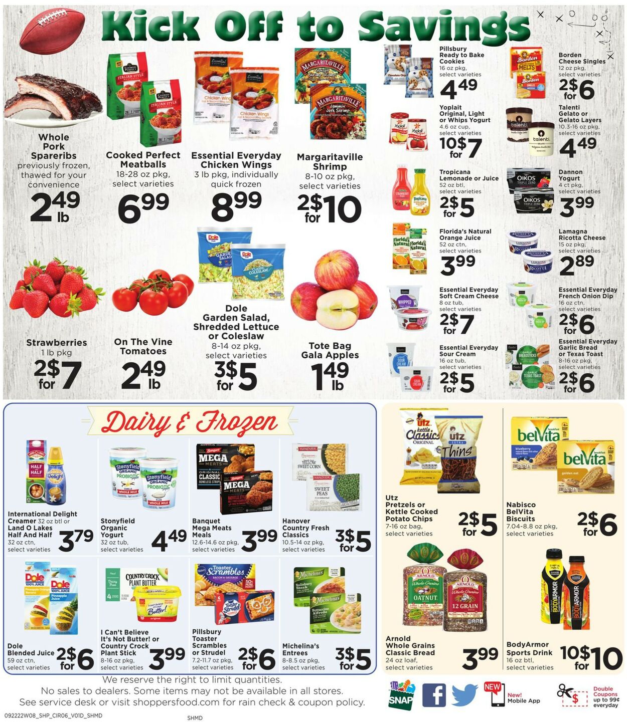Shoppers Food & Pharmacy Weekly Ad Circular - valid 09/22-09/28/2022 (Page 6)