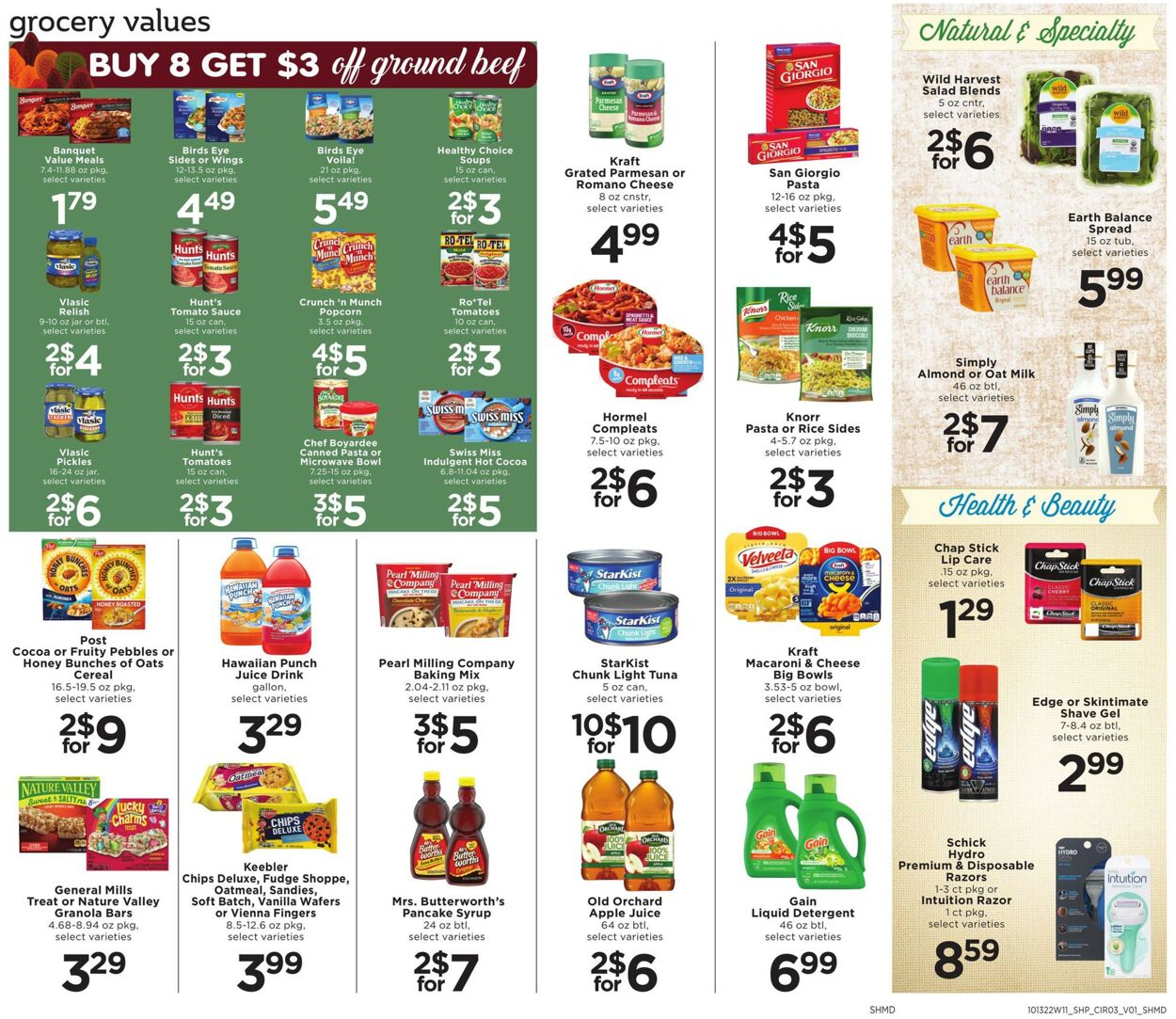 Shoppers Food & Pharmacy Weekly Ad Circular - valid 10/13-10/19/2022 (Page 3)