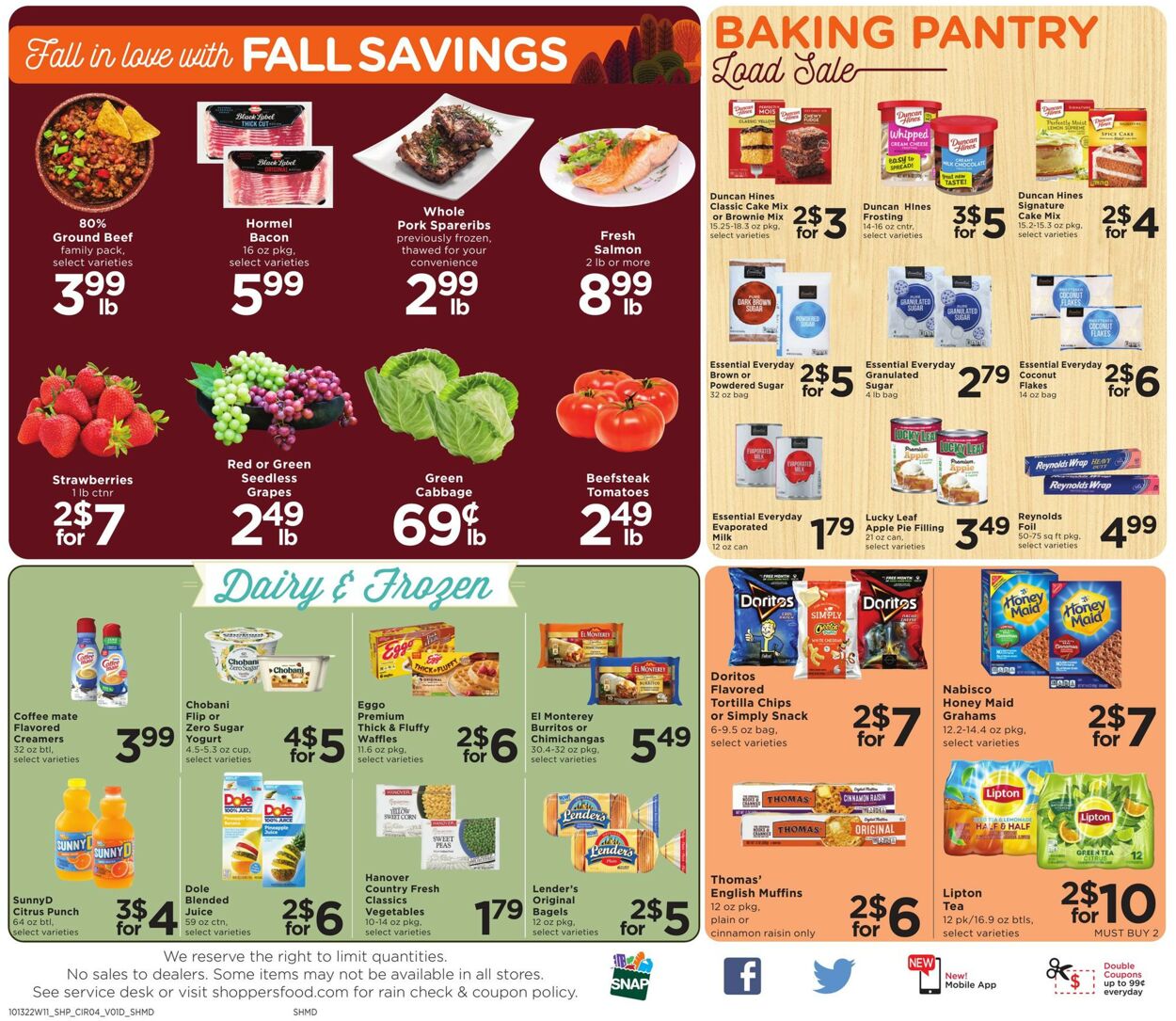 Shoppers Food & Pharmacy Weekly Ad Circular - valid 10/13-10/19/2022 (Page 4)