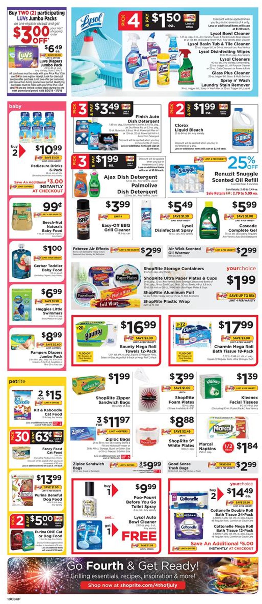 ShopRite Weekly Ad Circular - valid 06/30-07/06/2019 (Page 10)