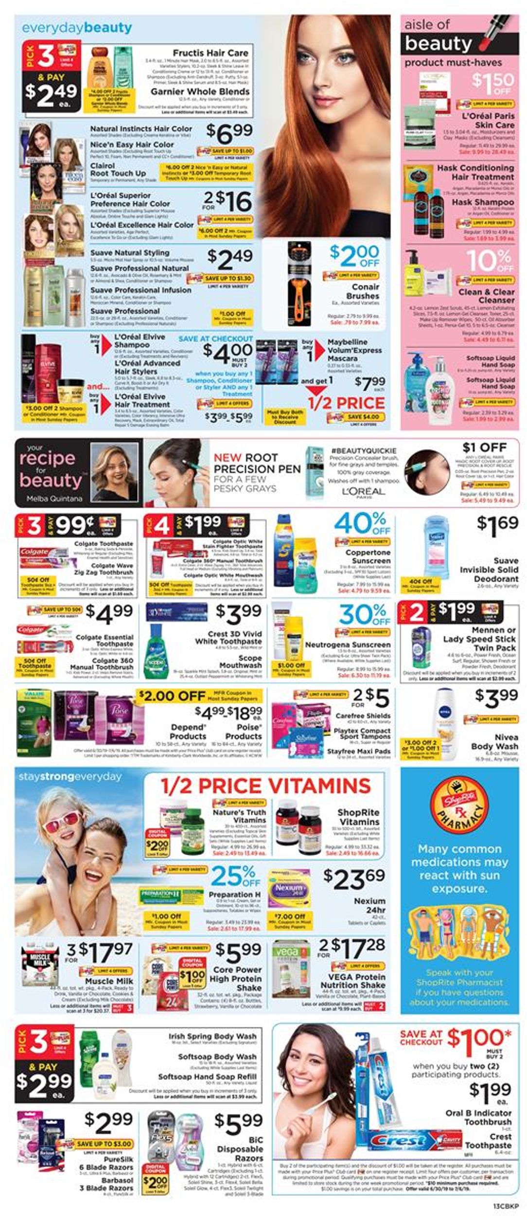 ShopRite Weekly Ad Circular - valid 06/30-07/06/2019 (Page 13)