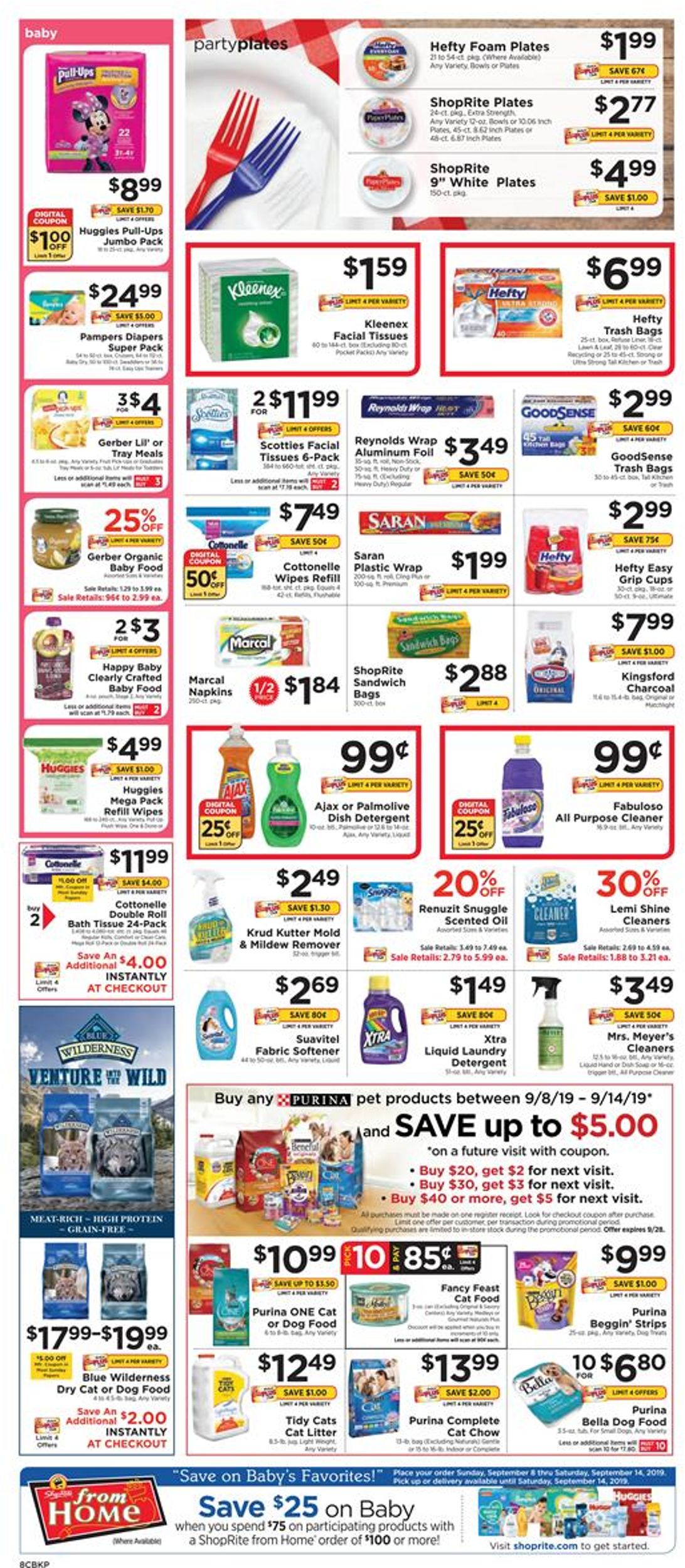 ShopRite Weekly Ad Circular - valid 09/08-09/14/2019 (Page 8)