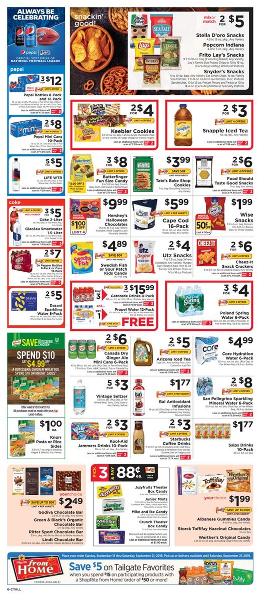 ShopRite Weekly Ad Circular - valid 09/15-09/21/2019 (Page 6)