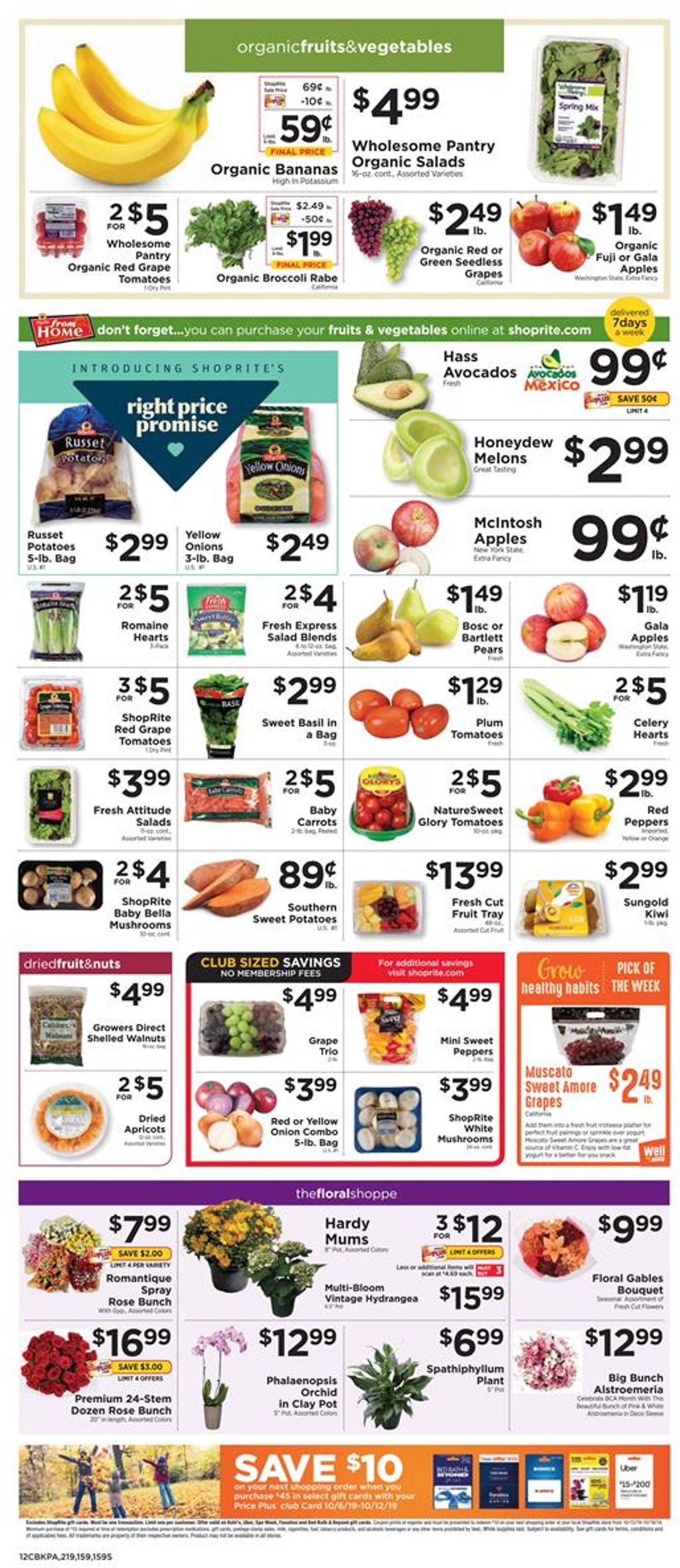 ShopRite Weekly Ad Circular - valid 10/06-10/12/2019 (Page 12)