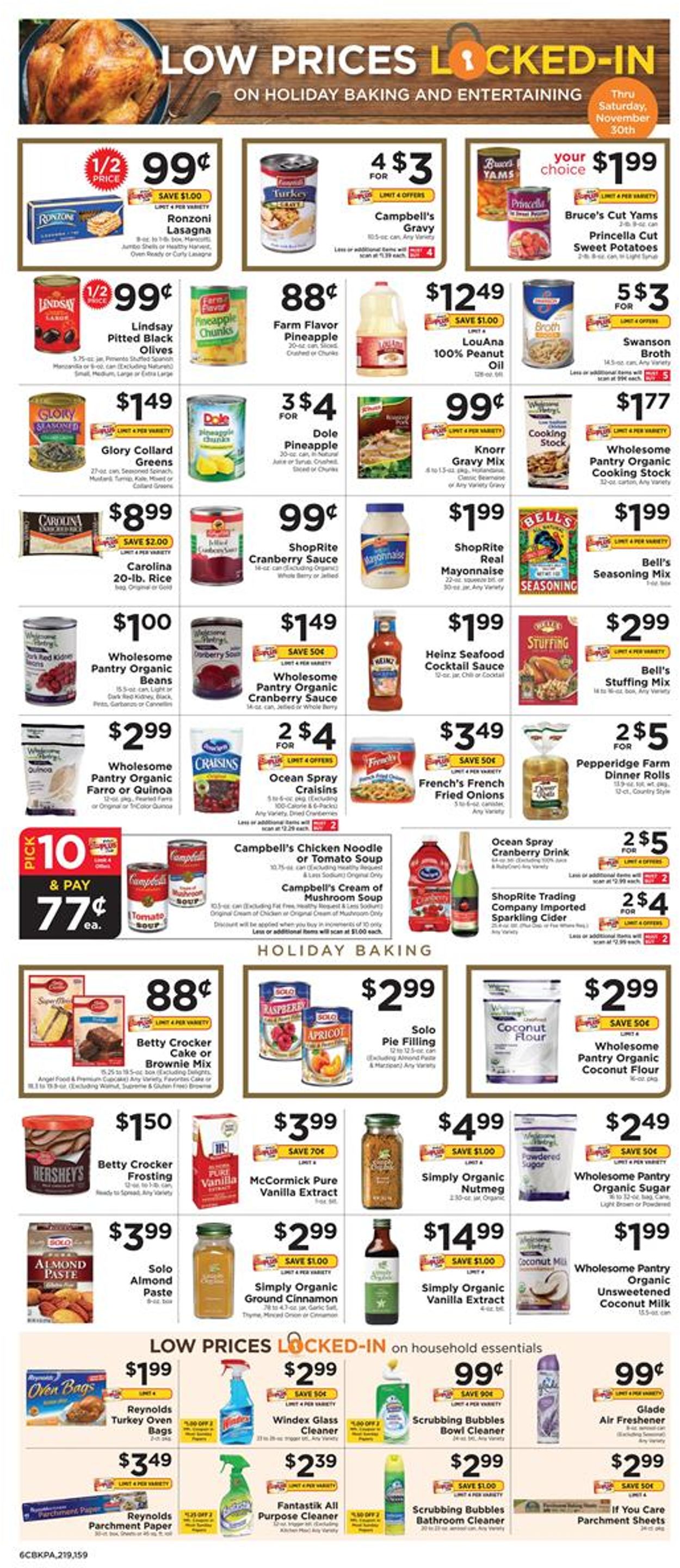 ShopRite Weekly Ad Circular - valid 11/03-11/09/2019 (Page 6)