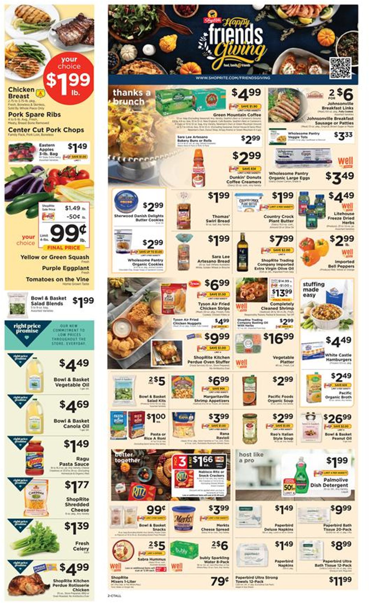 ShopRite Weekly Ad Circular - valid 11/17-11/23/2019 (Page 2)