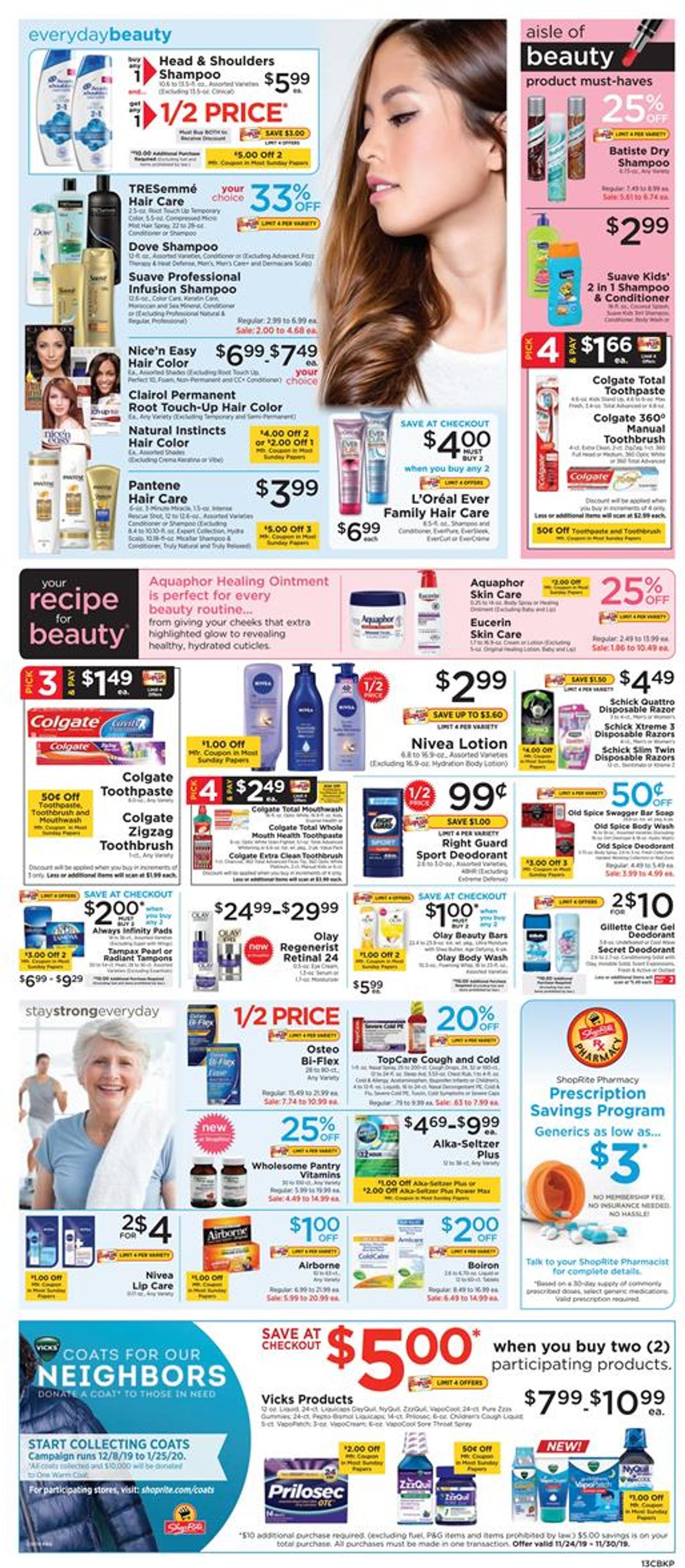 ShopRite Weekly Ad Circular - valid 11/24-11/30/2019 (Page 13)