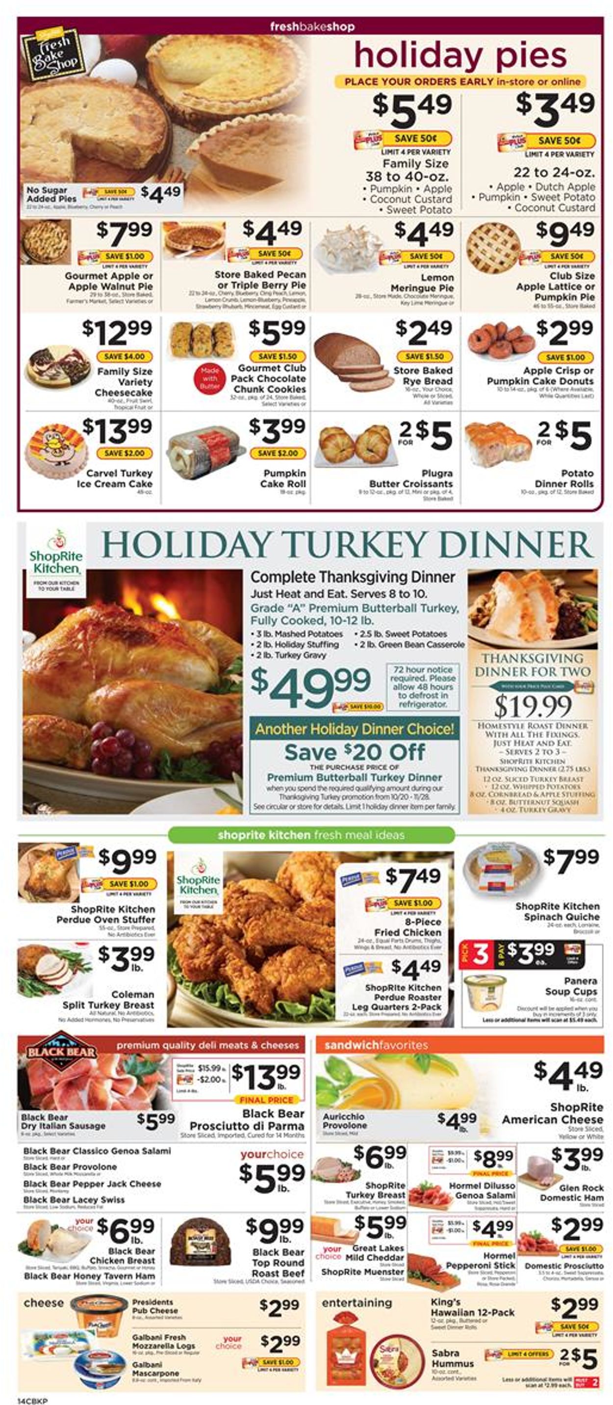 ShopRite Weekly Ad Circular - valid 11/24-11/30/2019 (Page 14)