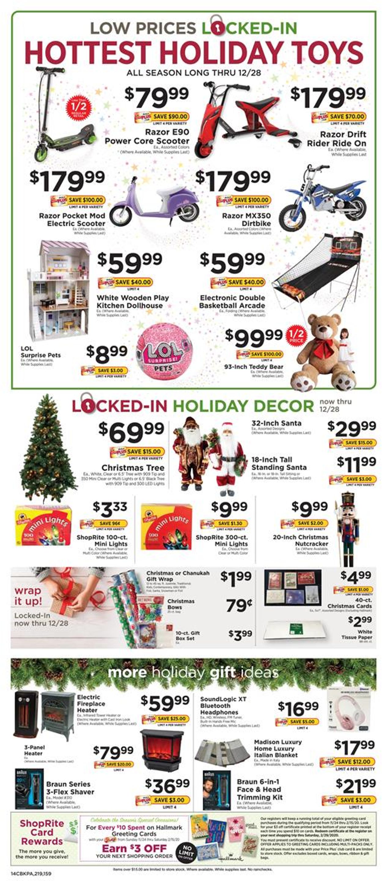 ShopRite - Holidays Ad 2019 Weekly Ad Circular - valid 12/01-12/07/2019 (Page 14)