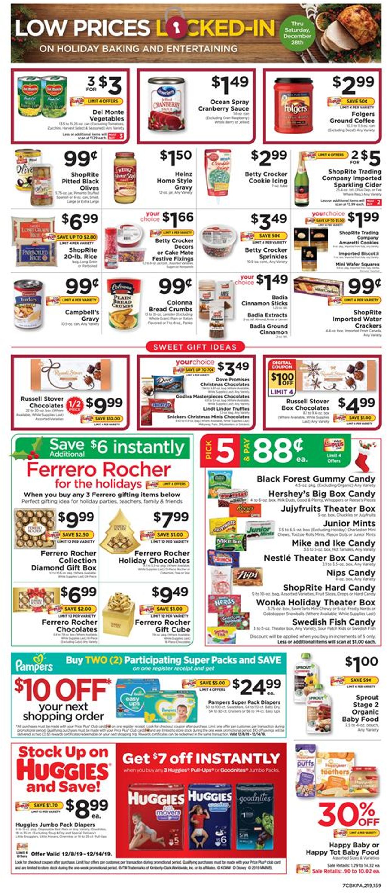 ShopRite - Holiday Ad 2019 Weekly Ad Circular - valid 12/08-12/14/2019 (Page 7)
