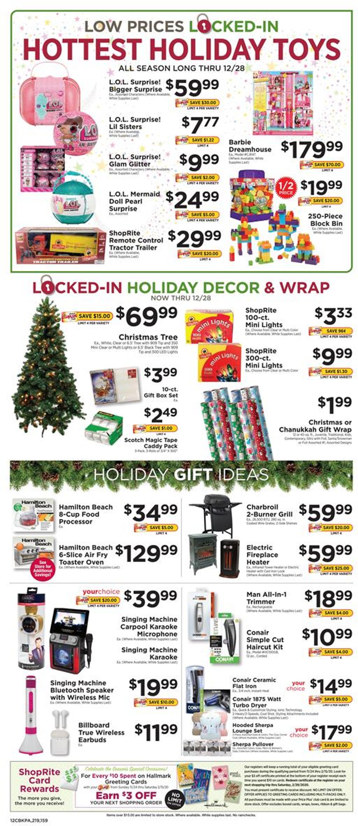 ShopRite - Holiday Ad 2019 Weekly Ad Circular - valid 12/08-12/14/2019 (Page 14)