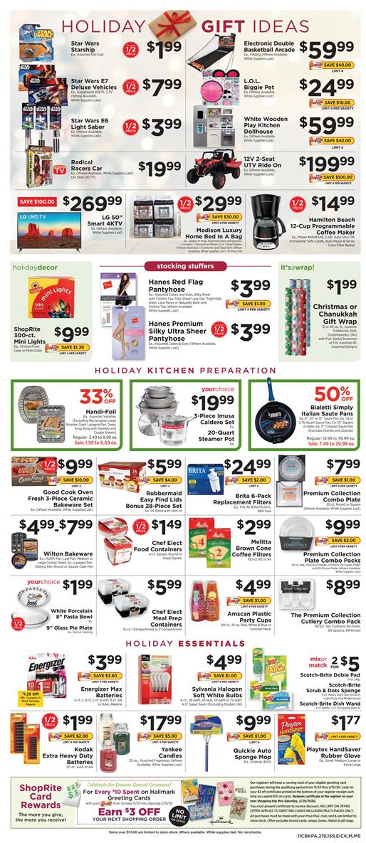 ShopRite - Holiday Ad 2019 Weekly Ad Circular - valid 12/15-12/21/2019 (Page 11)