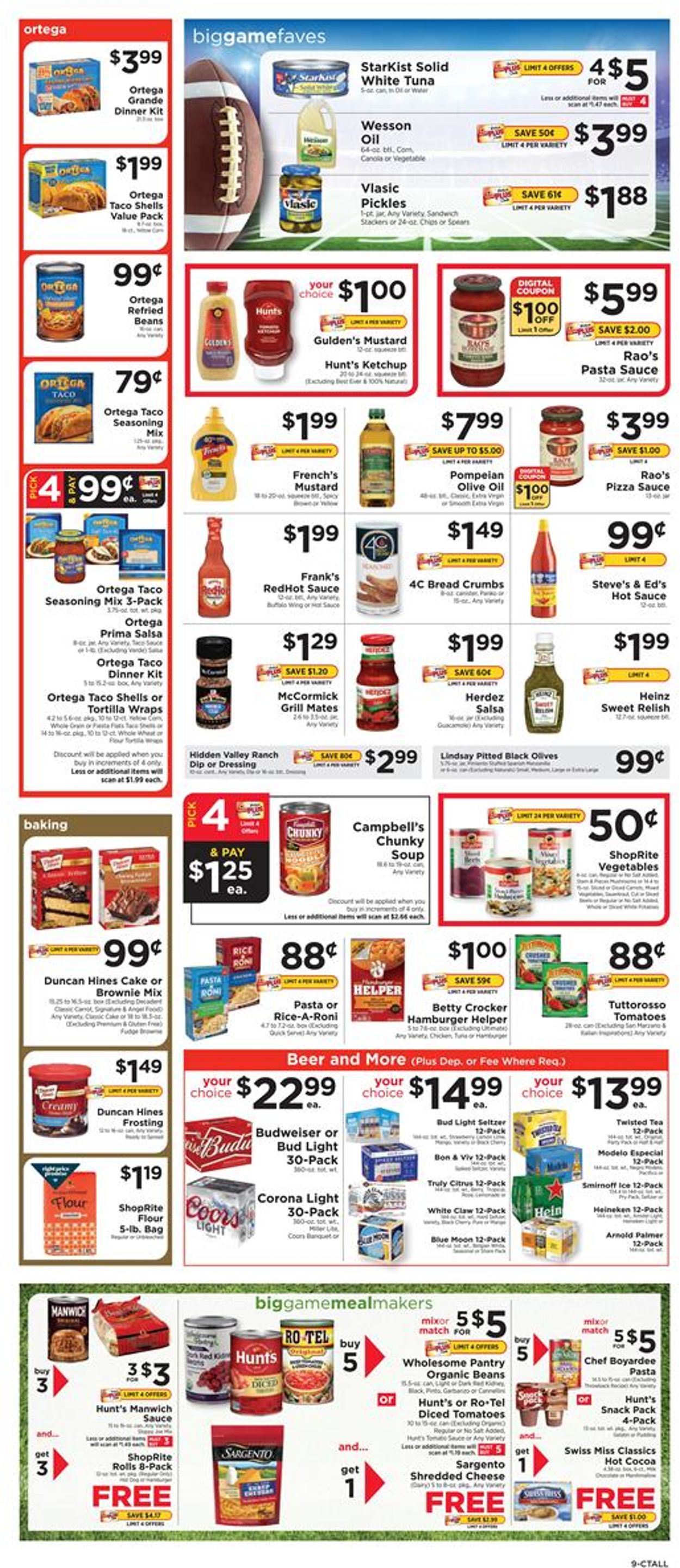 ShopRite Weekly Ad Circular - valid 01/26-02/01/2020 (Page 9)