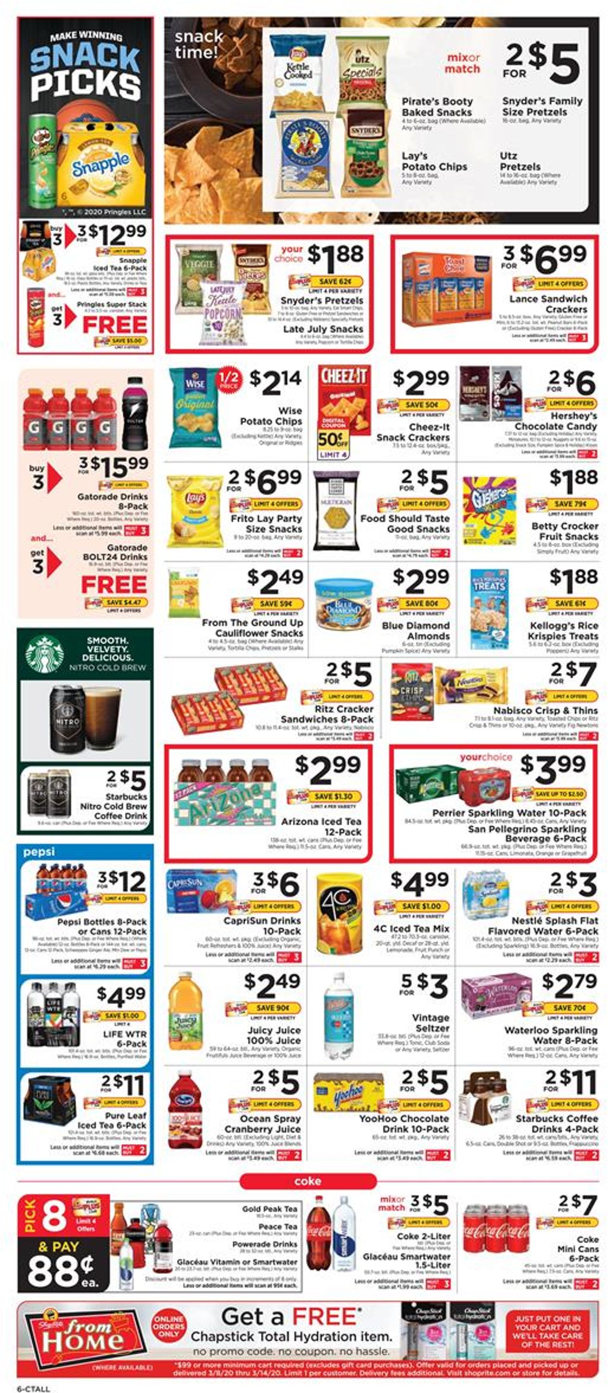 ShopRite Weekly Ad Circular - valid 03/08-03/14/2020 (Page 6)