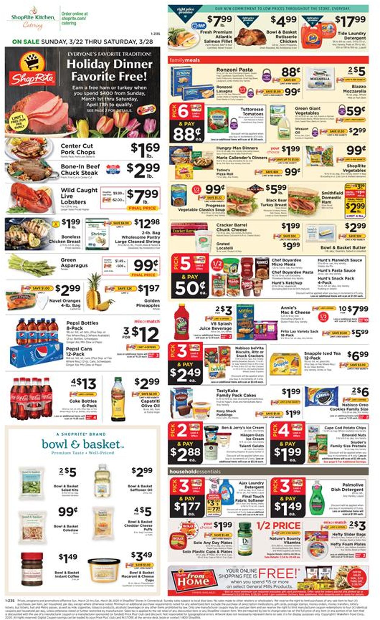 ShopRite Weekly Ad Circular - valid 03/22-03/28/2020
