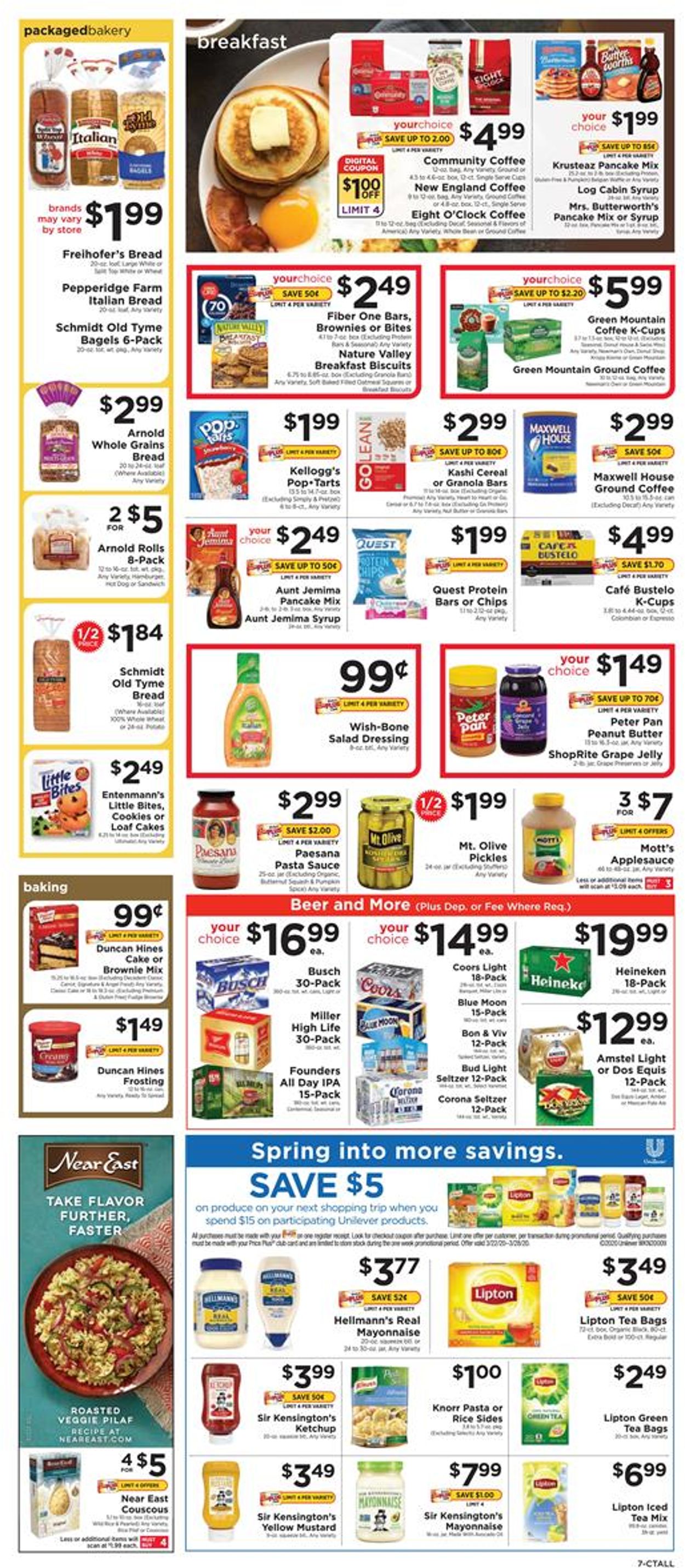 ShopRite Weekly Ad Circular - valid 03/22-03/28/2020 (Page 7)