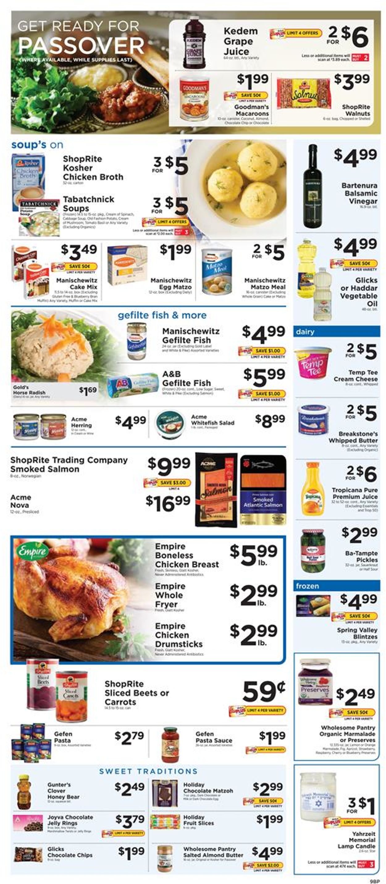 ShopRite Weekly Ad Circular - valid 03/22-03/28/2020 (Page 9)