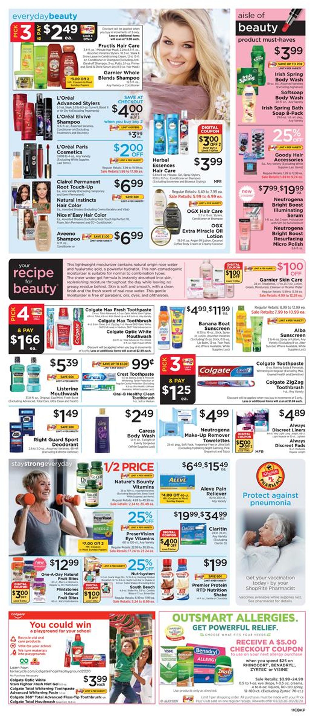 ShopRite Weekly Ad Circular - valid 03/22-03/28/2020 (Page 11)