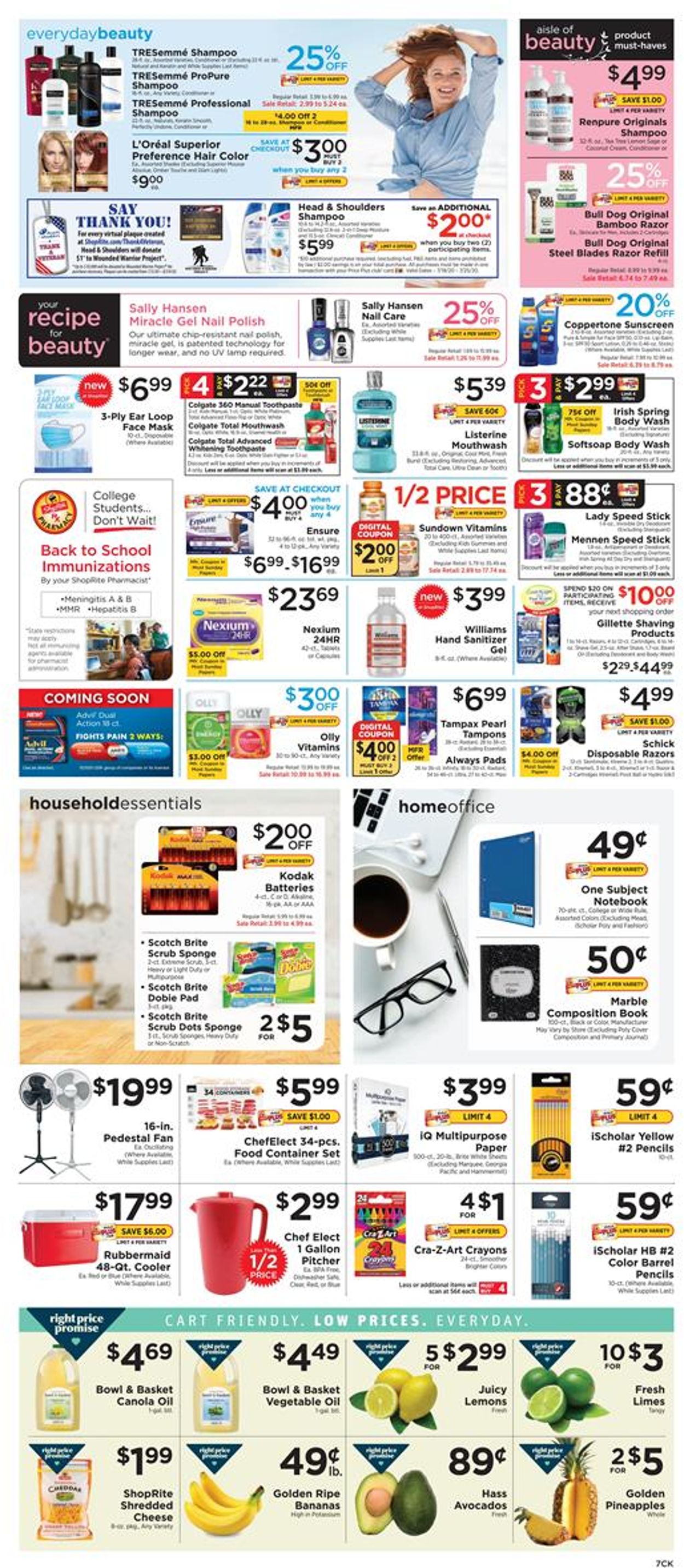 ShopRite Weekly Ad Circular - valid 07/19-07/25/2020 (Page 7)