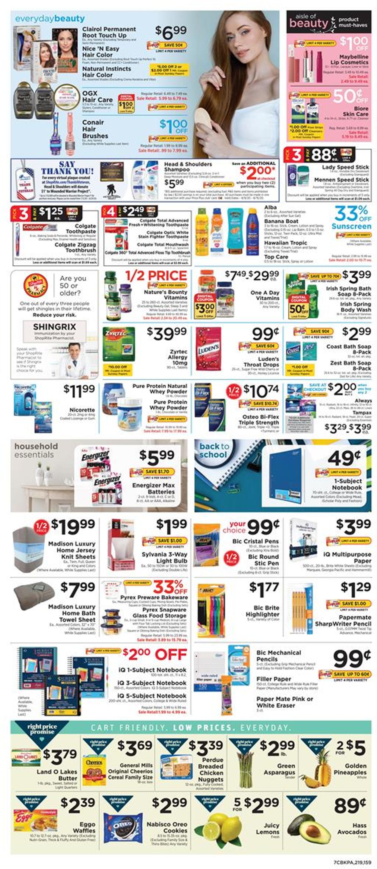 ShopRite Weekly Ad Circular - valid 08/09-08/15/2020 (Page 7)