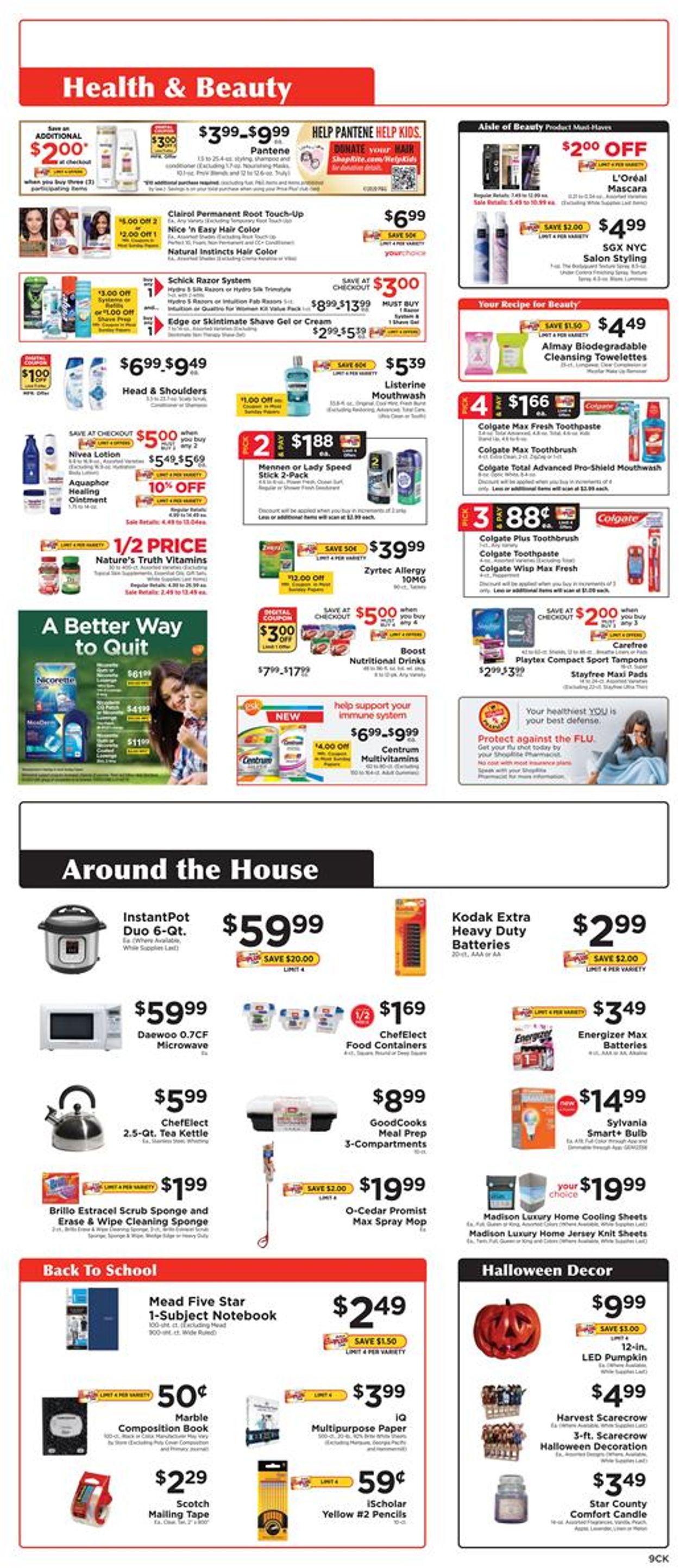 ShopRite Weekly Ad Circular - valid 09/06-09/12/2020 (Page 9)