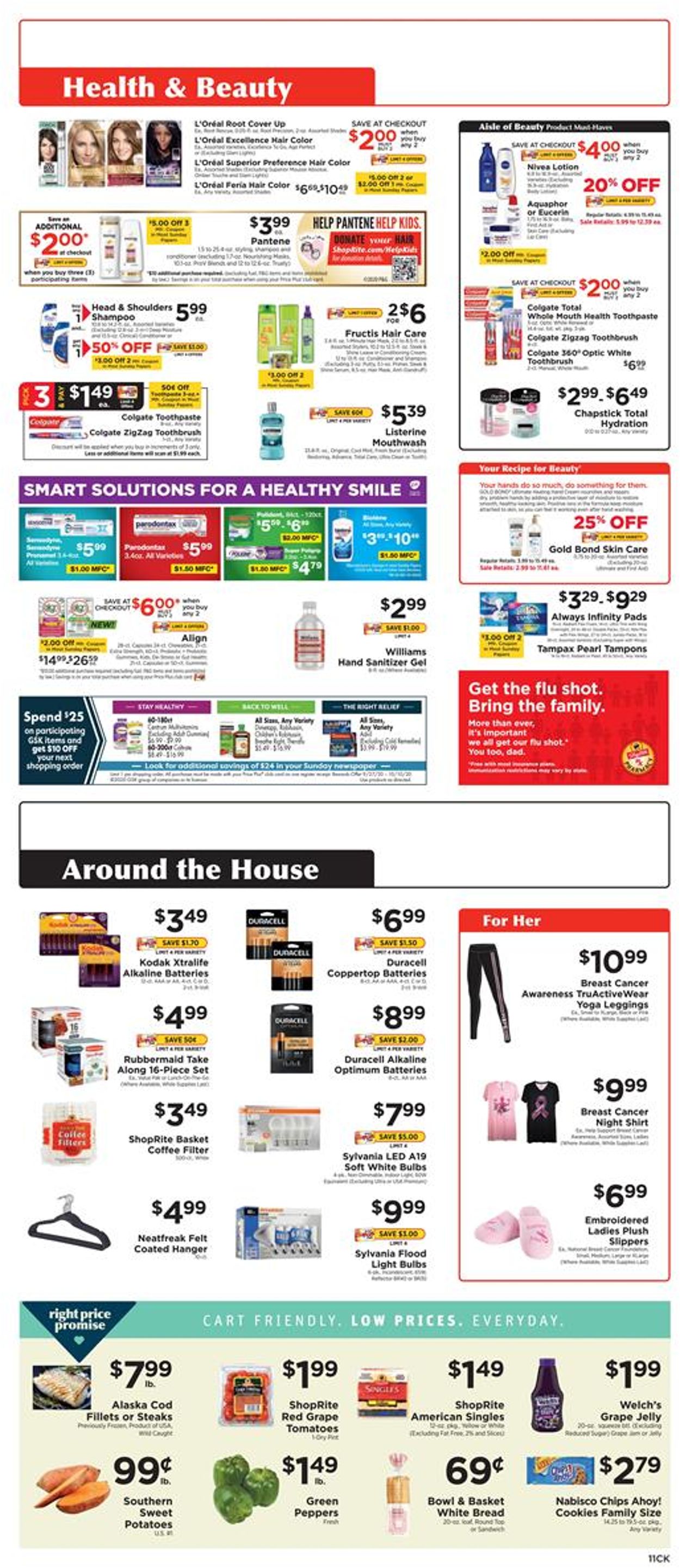 ShopRite Weekly Ad Circular - valid 09/27-10/03/2020 (Page 10)