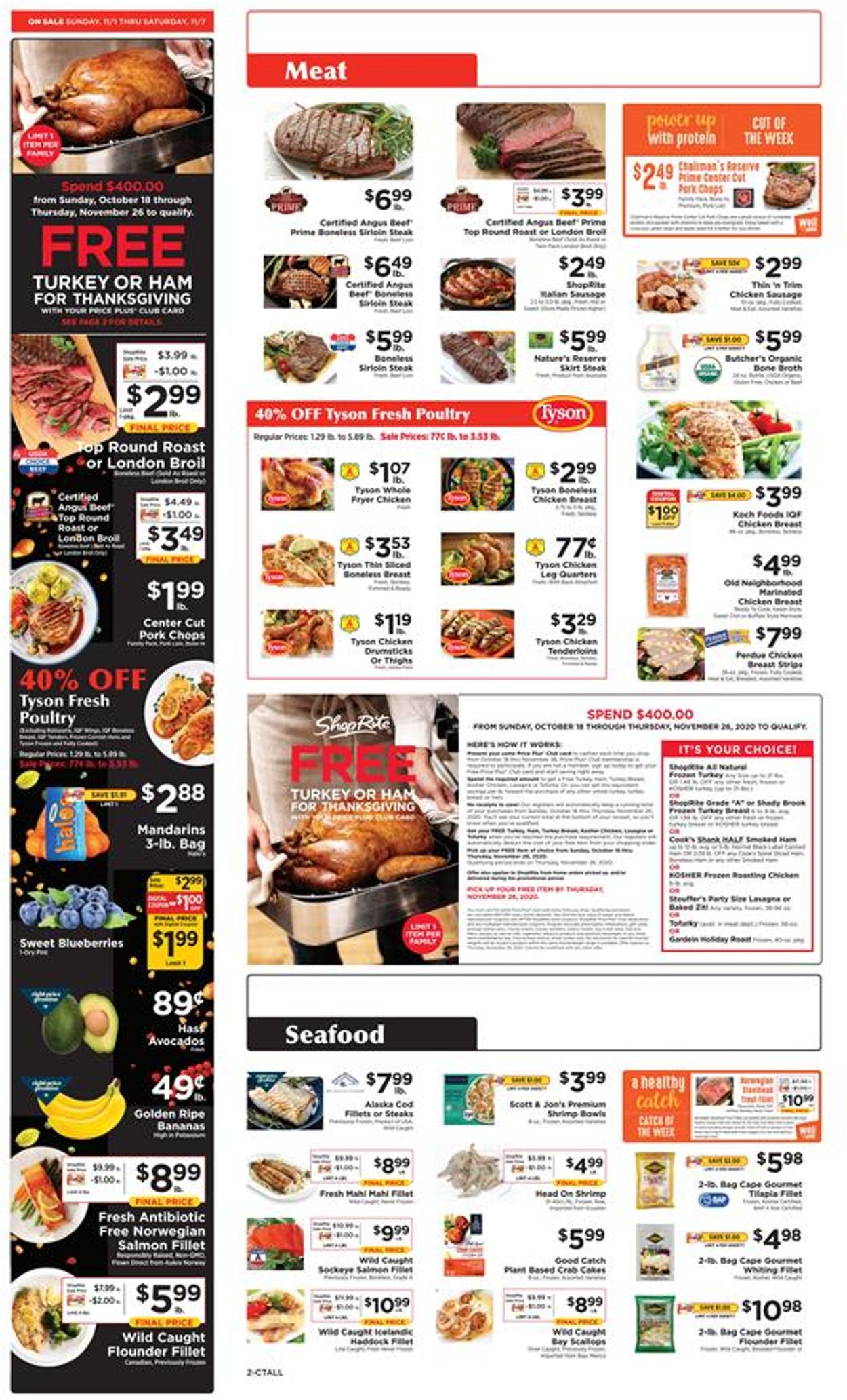 ShopRite Weekly Ad Circular - valid 11/01-11/07/2020 (Page 2)
