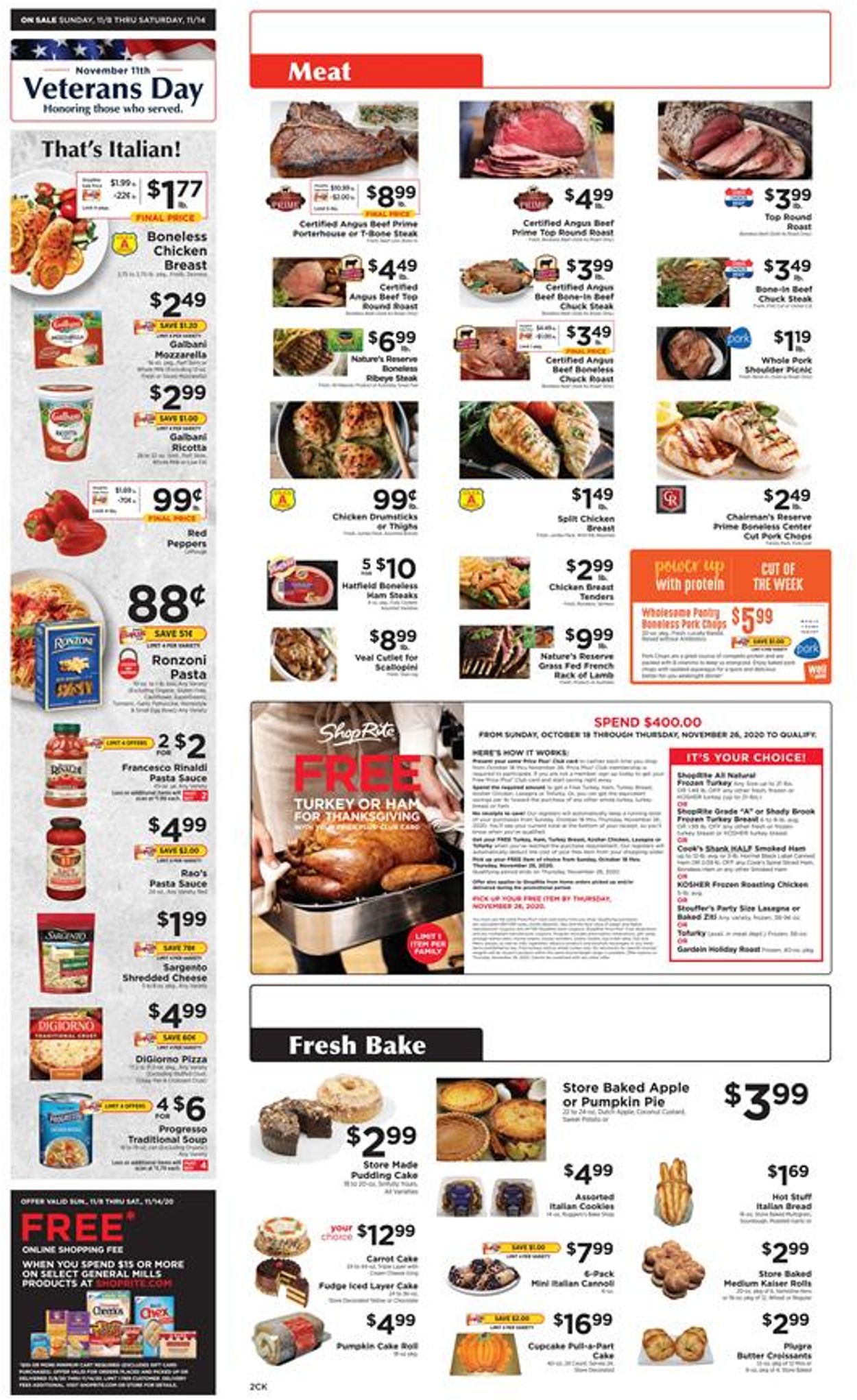 ShopRite Holiday Weekly Ad Circular - valid 11/08-11/14/2020 (Page 2)