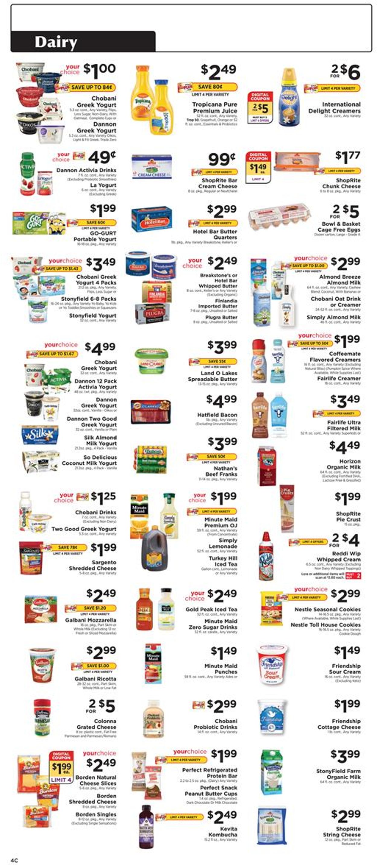 ShopRite Holiday Weekly Ad Circular - valid 11/08-11/14/2020 (Page 4)