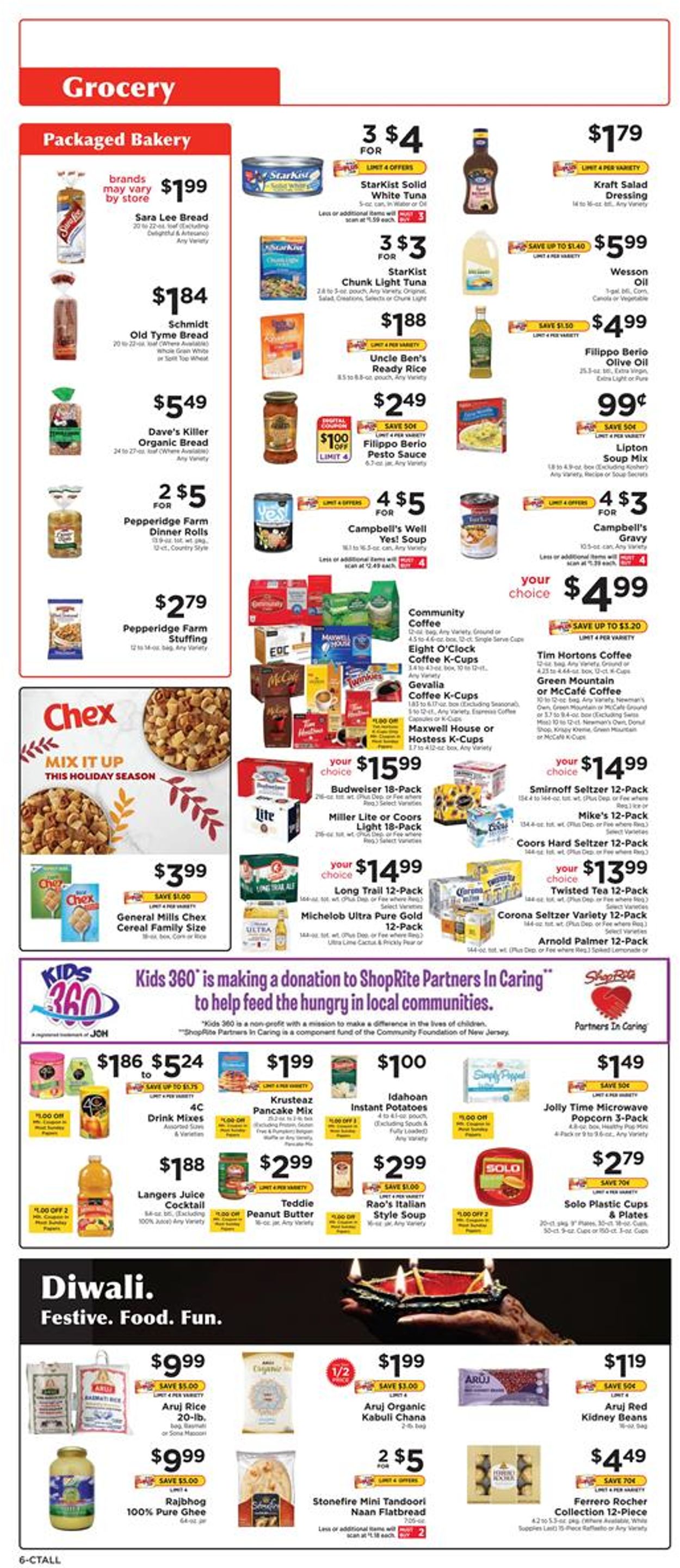 ShopRite Holiday Weekly Ad Circular - valid 11/08-11/14/2020 (Page 6)