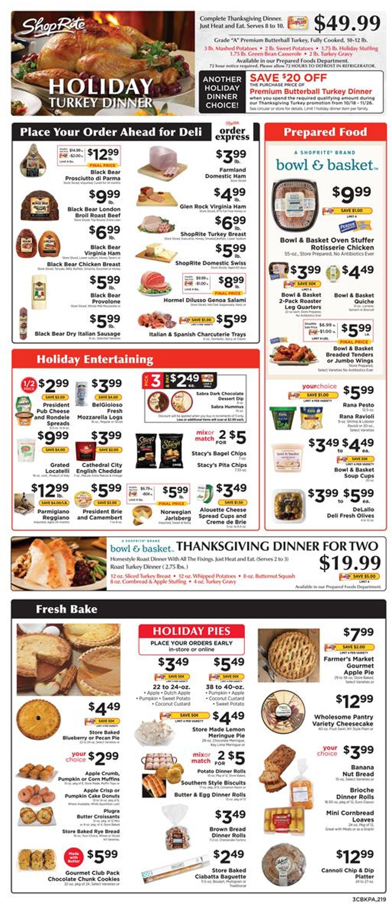 ShopRite Weekly Ad Circular - valid 11/15-11/21/2020 (Page 3)