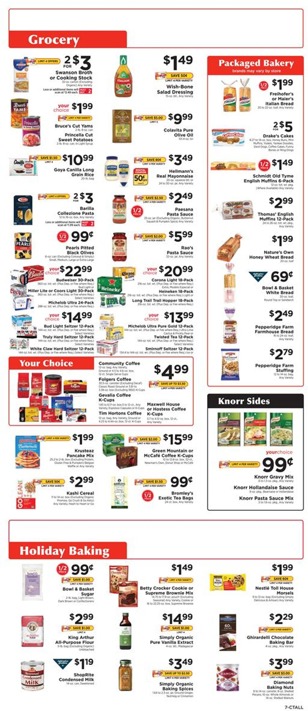 ShopRite Weekly Ad Circular - valid 12/13-12/19/2020 (Page 7)