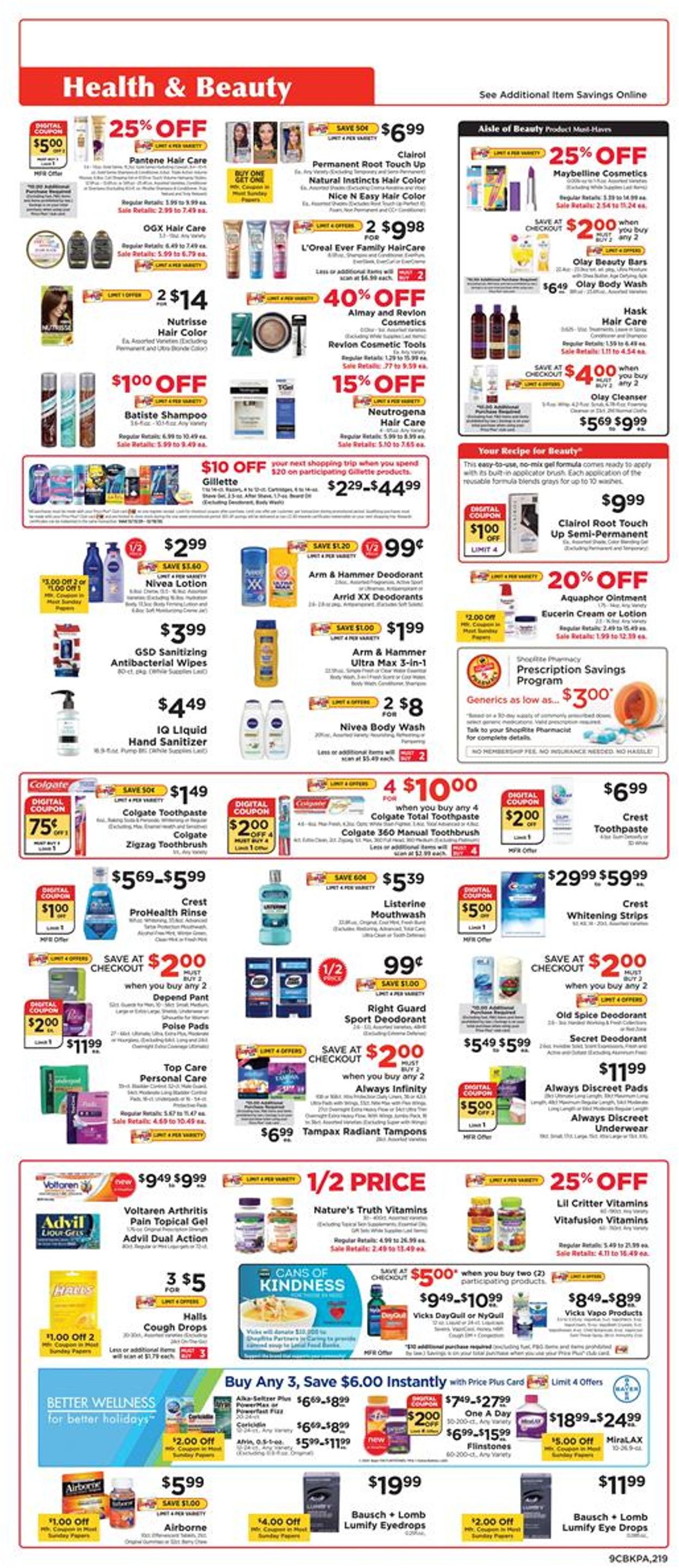ShopRite Weekly Ad Circular - valid 12/13-12/19/2020 (Page 9)
