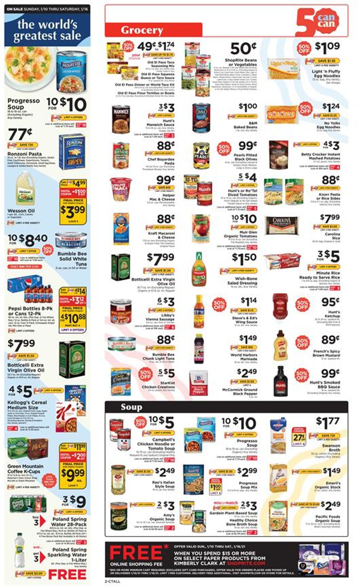 ShopRite Weekly Ad Circular - valid 01/10-01/16/2021 (Page 2)