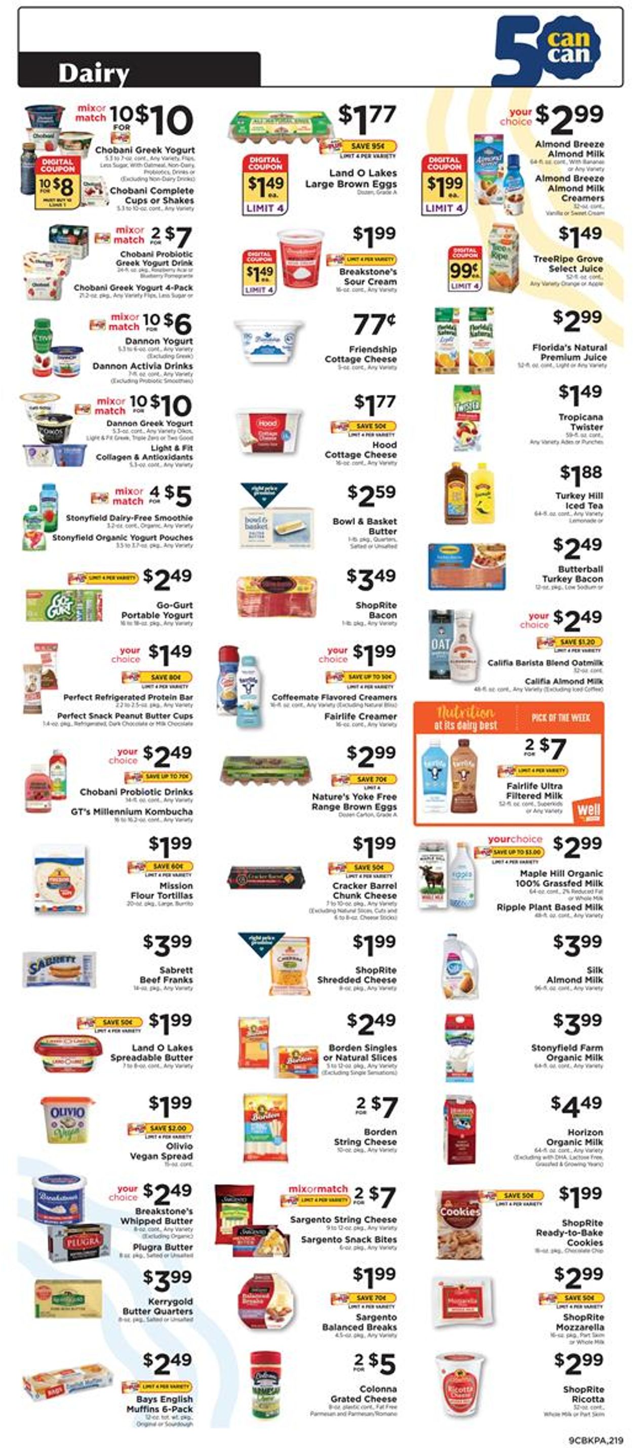 ShopRite Weekly Ad Circular - valid 01/10-01/16/2021 (Page 9)