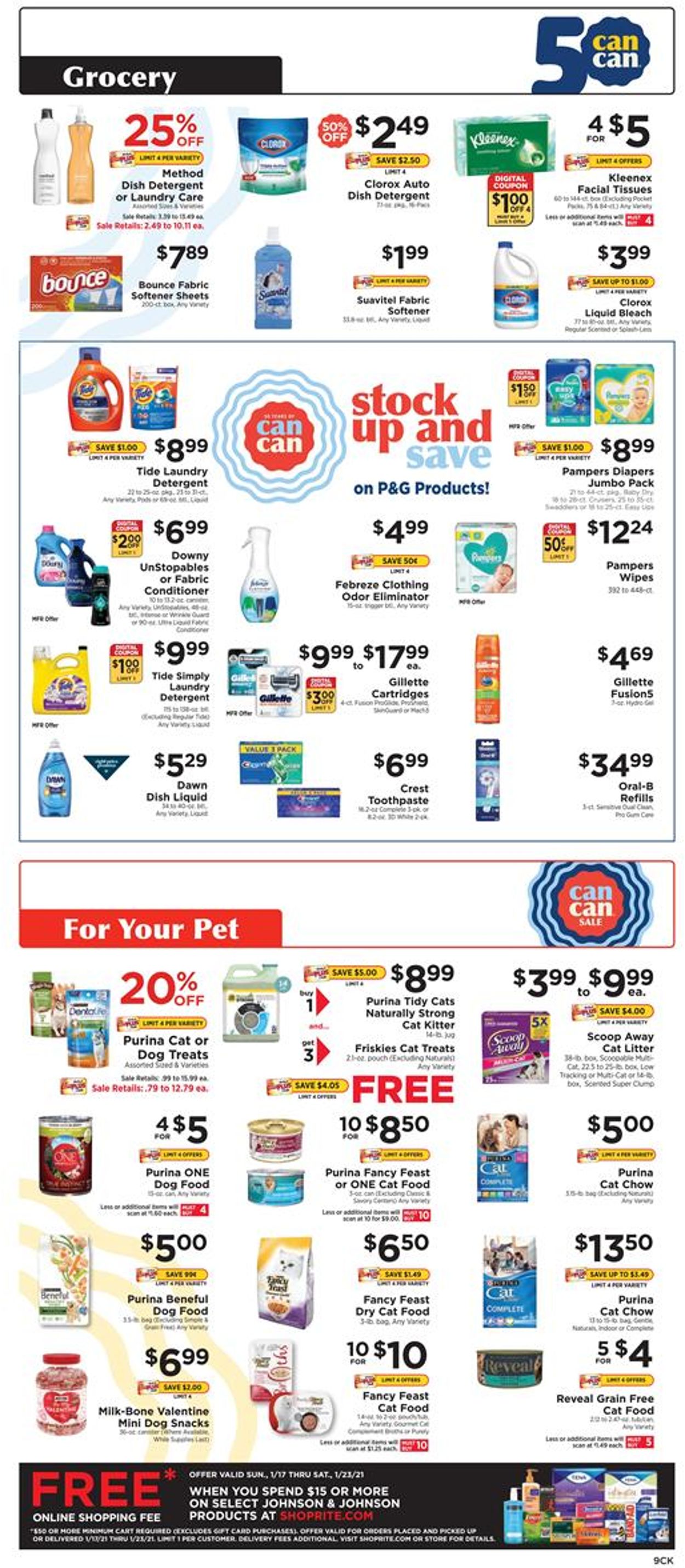 ShopRite Weekly Ad Circular - valid 01/17-01/23/2021 (Page 9)