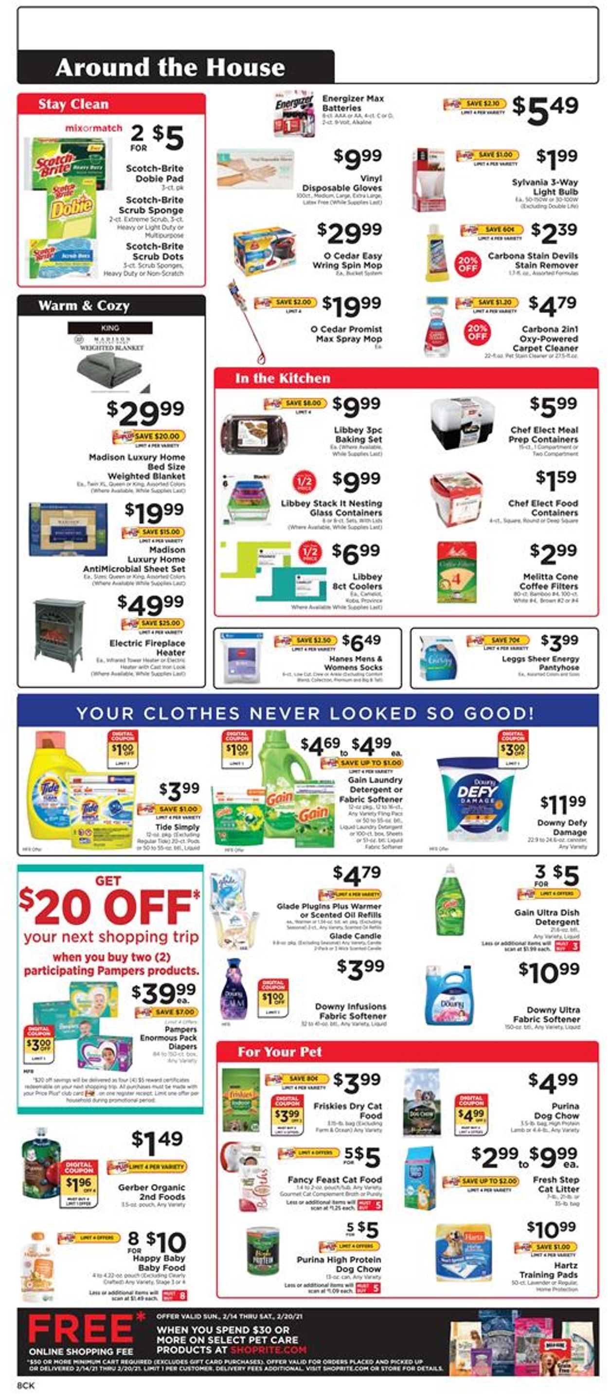 ShopRite Weekly Ad Circular - valid 02/14-02/20/2021 (Page 8)