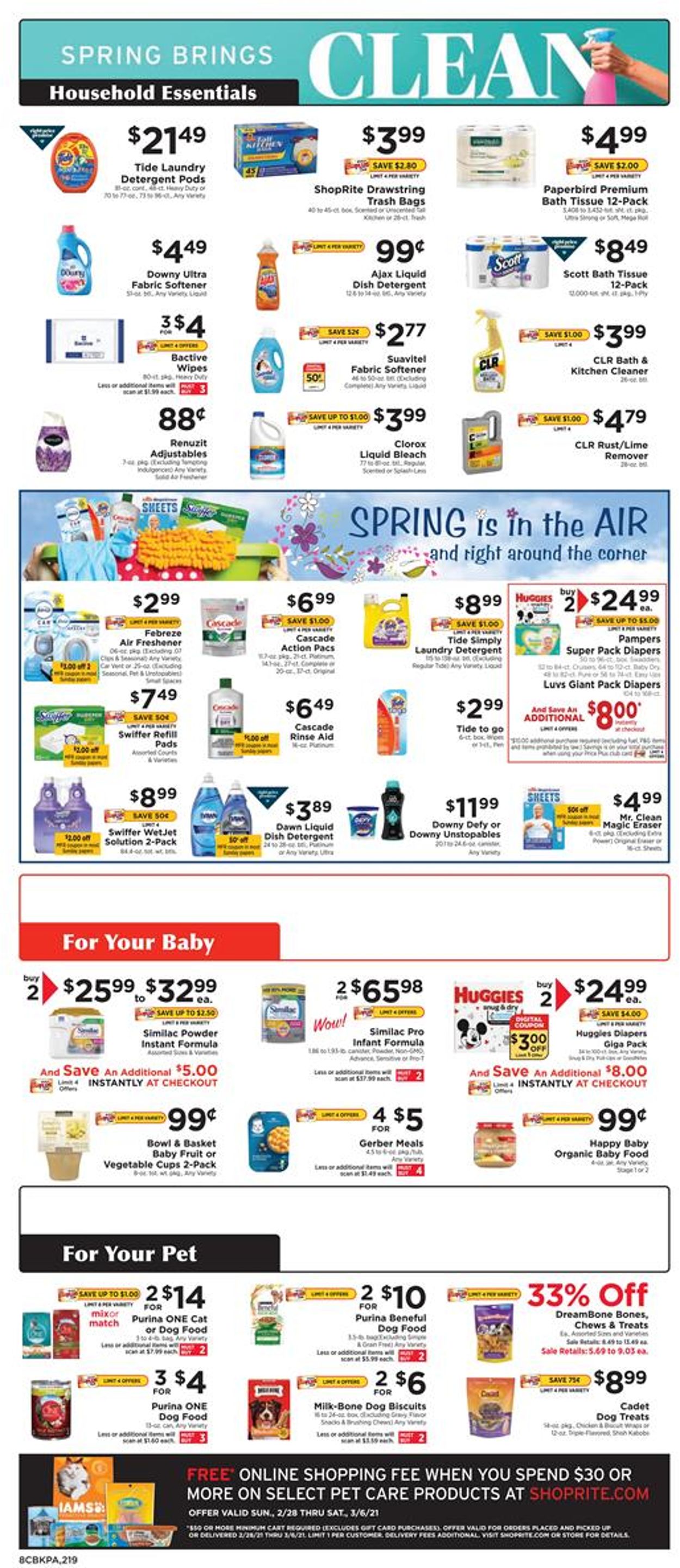 ShopRite Weekly Ad Circular - valid 02/28-03/06/2021 (Page 8)
