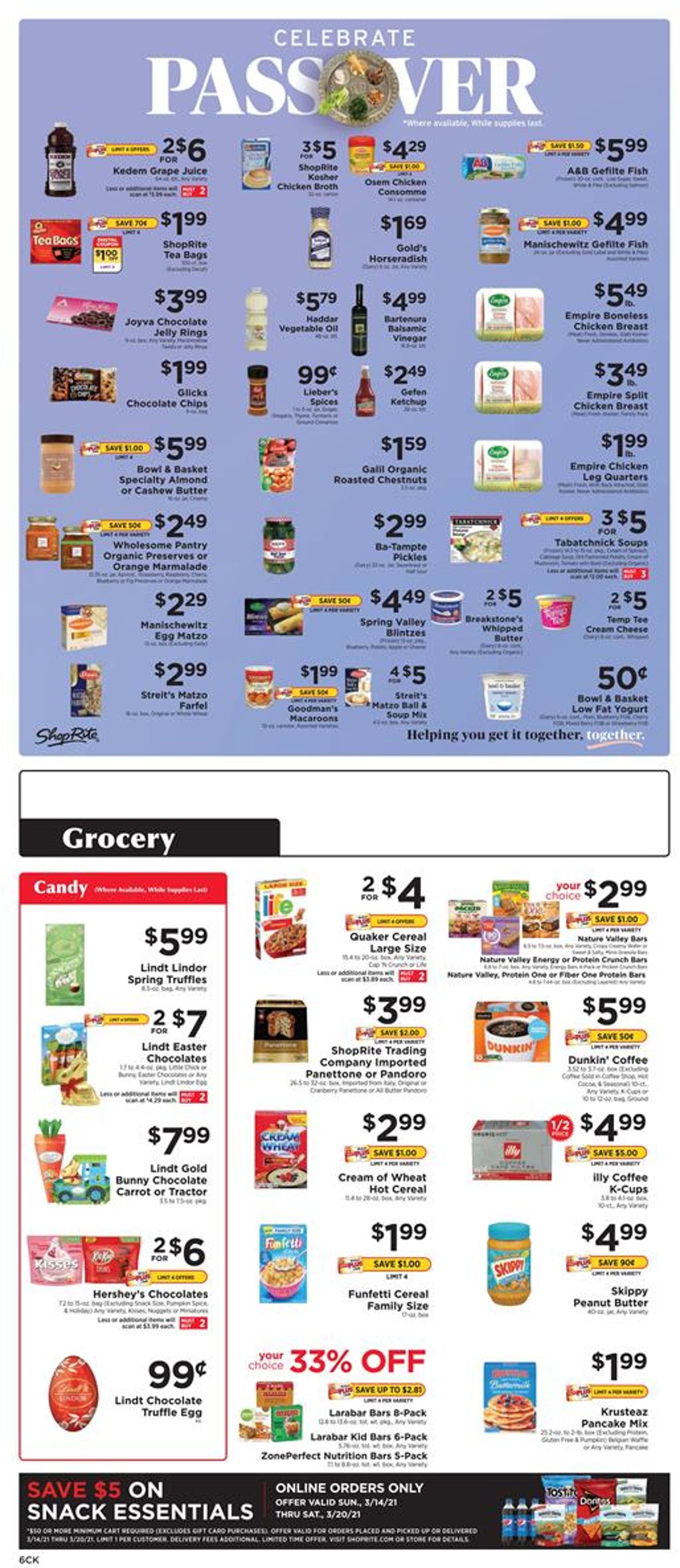 ShopRite Weekly Ad Circular - valid 03/14-03/20/2021 (Page 6)