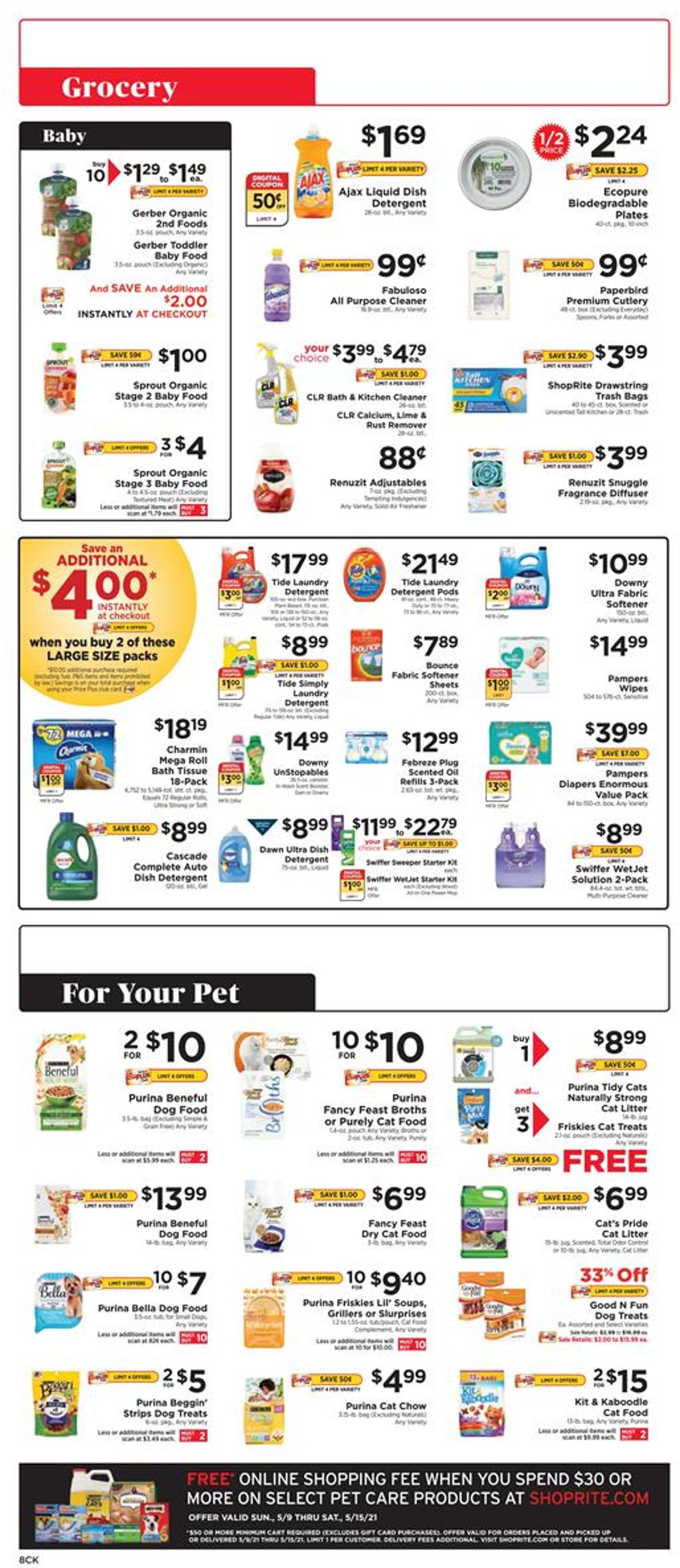 ShopRite Weekly Ad Circular - valid 05/09-05/15/2021 (Page 8)
