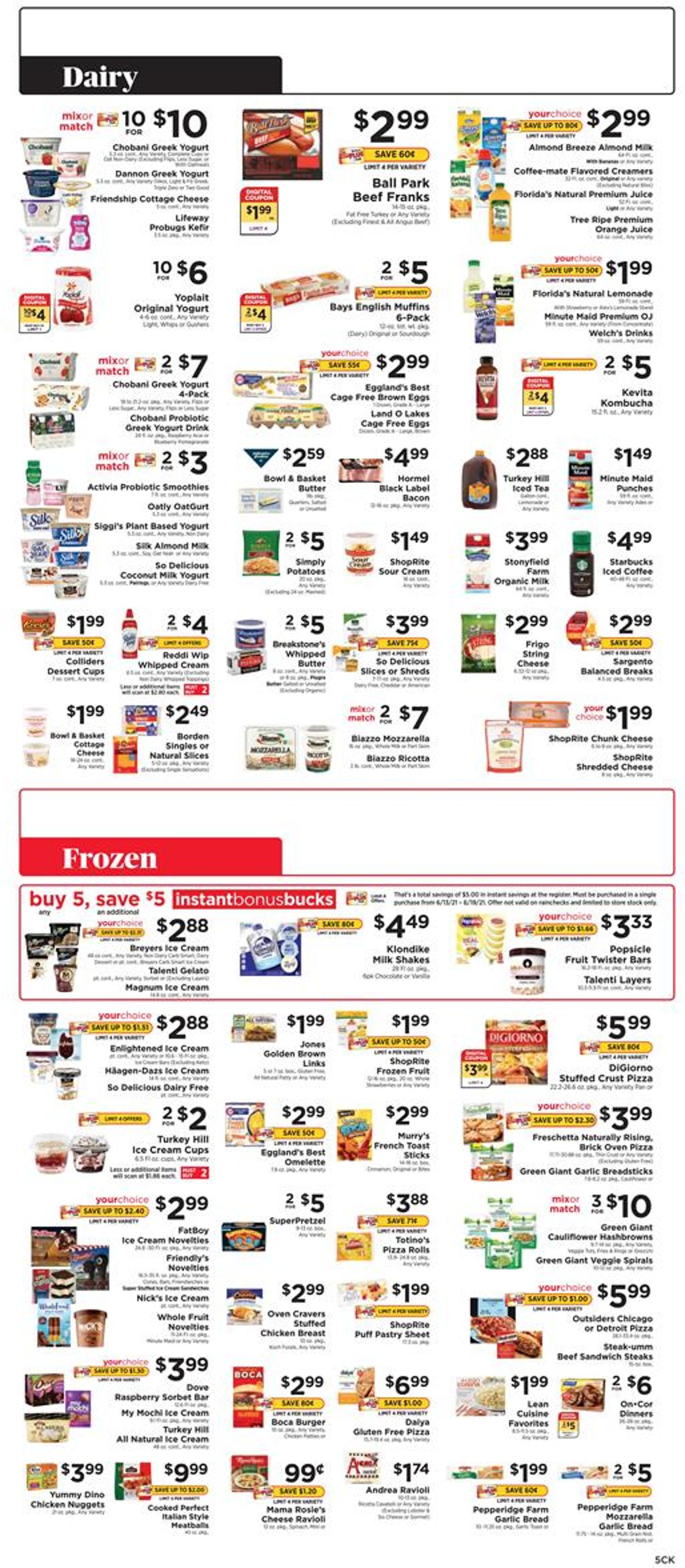 ShopRite Weekly Ad Circular - valid 06/13-06/19/2021 (Page 5)